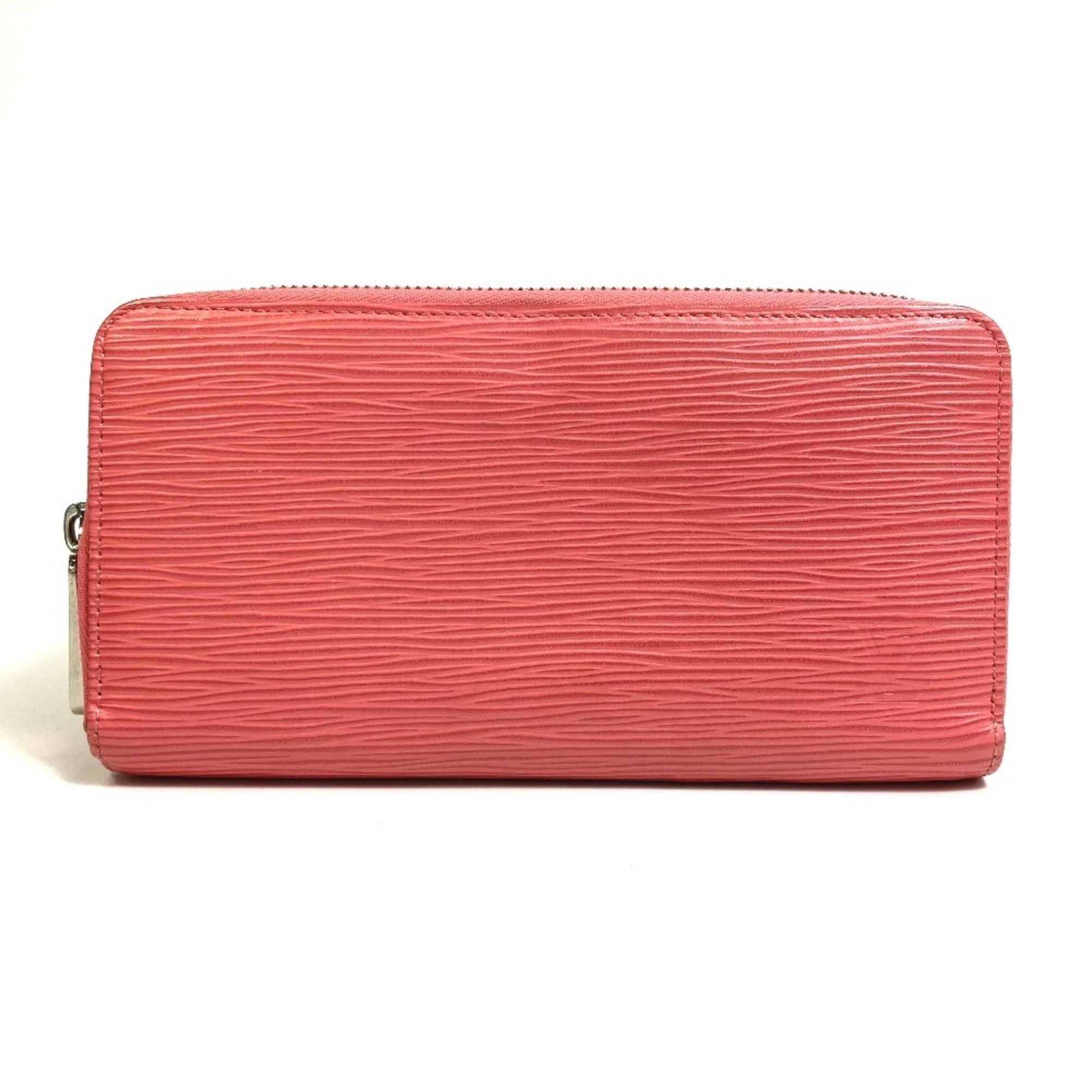 Louis Vuitton LOUIS VUITTON M60663 Epi Zippy Wallet, Round Zip Long Leather, Women's, Corail, Pink Size ONE SIZE - 1 Thumbnail