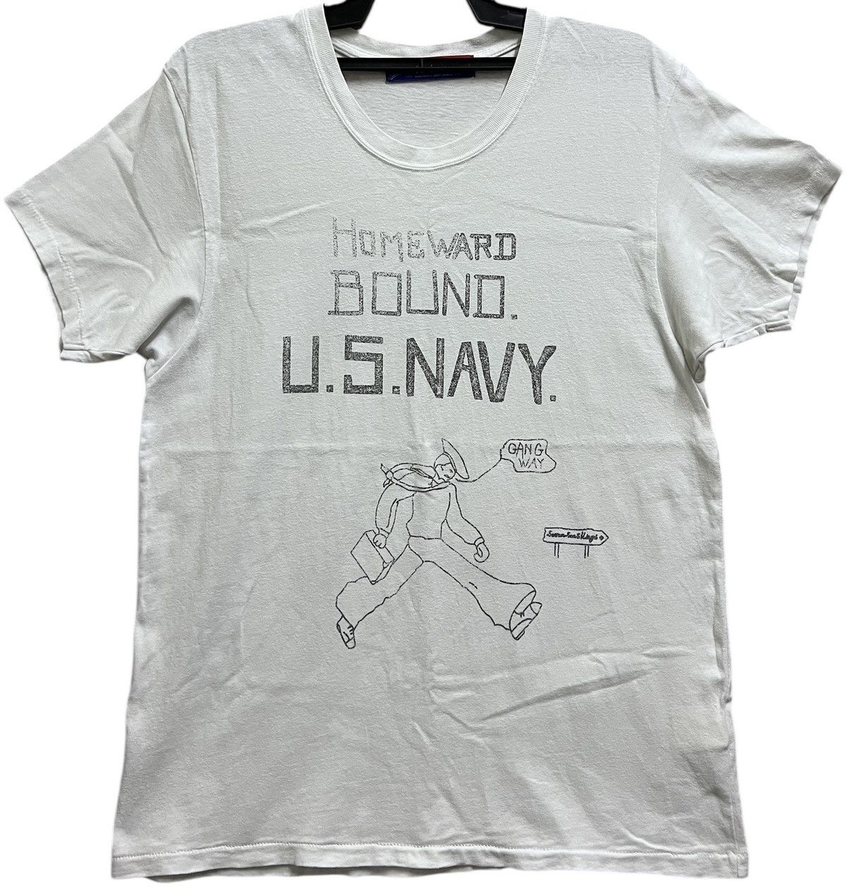 Japanese Brand × NANO universe Home Ward Bound US Navy T-Shirt Size US S / EU 44-46 / 1 - 1 Thumbnail
