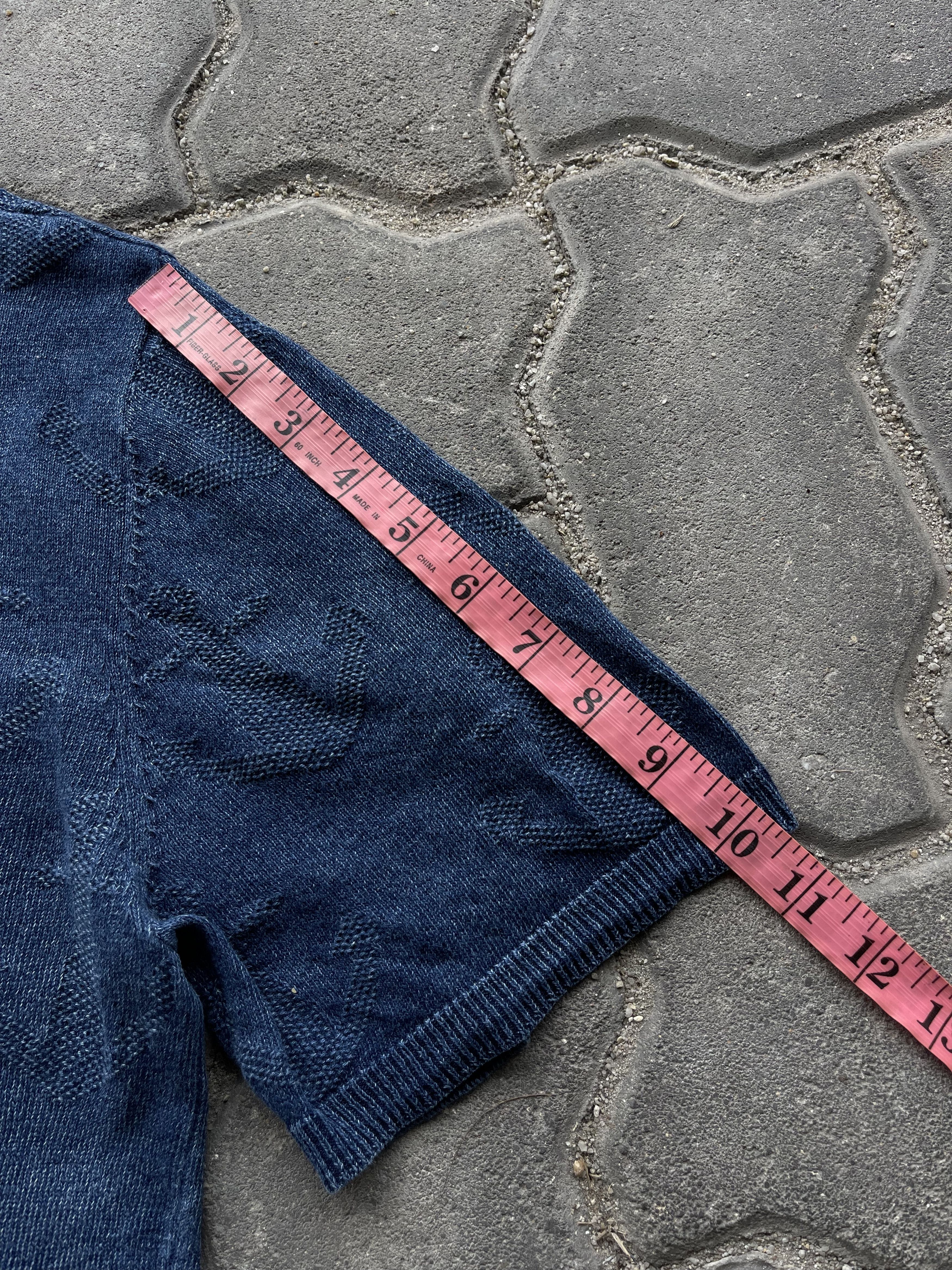 45rpm Vintage Blue blue Indigo Japan Traditional Iron Heart Size US M / EU 48-50 / 2 - 11 Thumbnail