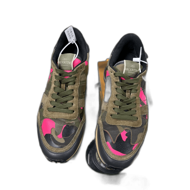 Valentino VALENTINO Camouflage Sneakers Size 40 Size US 7 / EU 40 - 1 Thumbnail