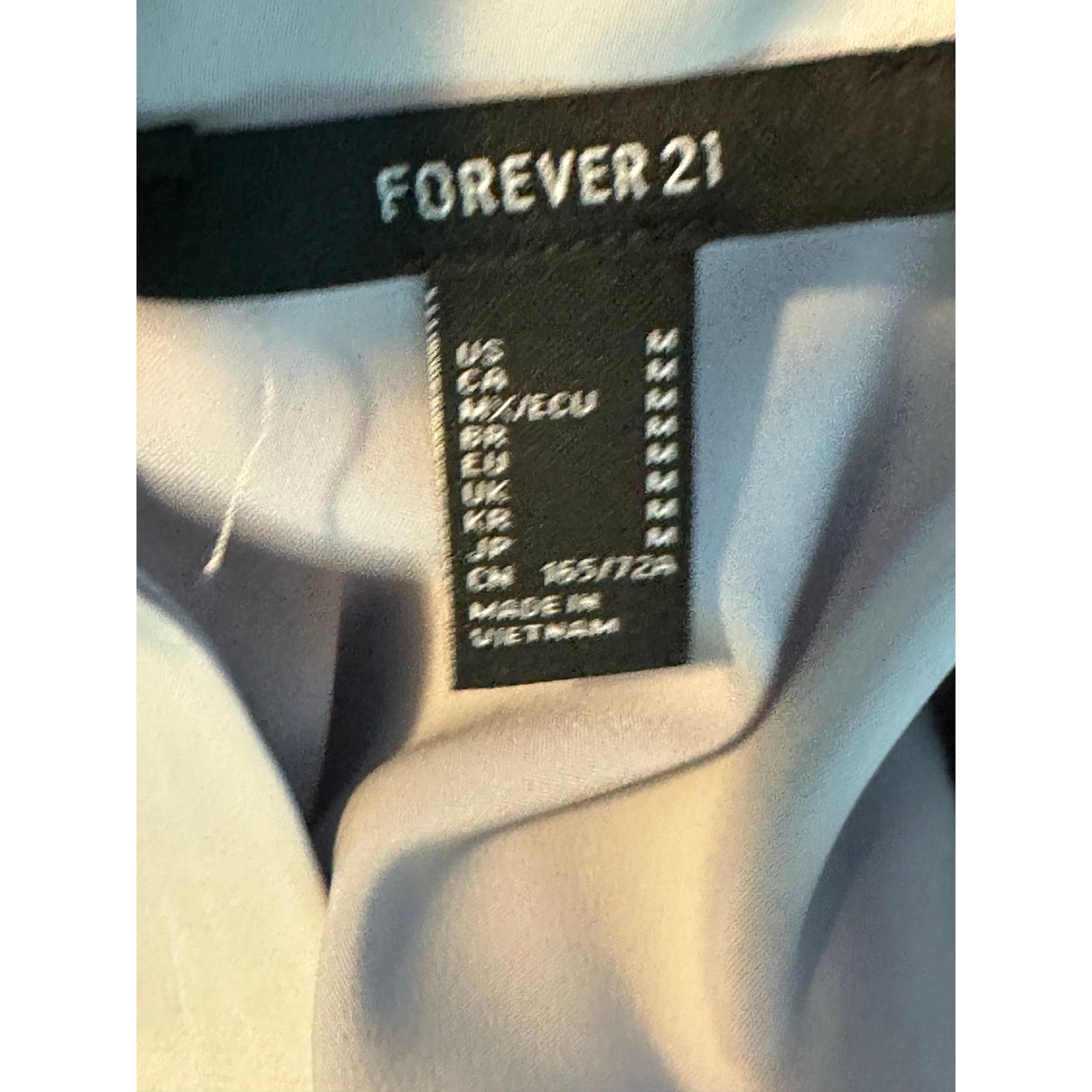 Forever 21 Forever 21 light blue mini skirt size Medium Size 29" - 3 Thumbnail