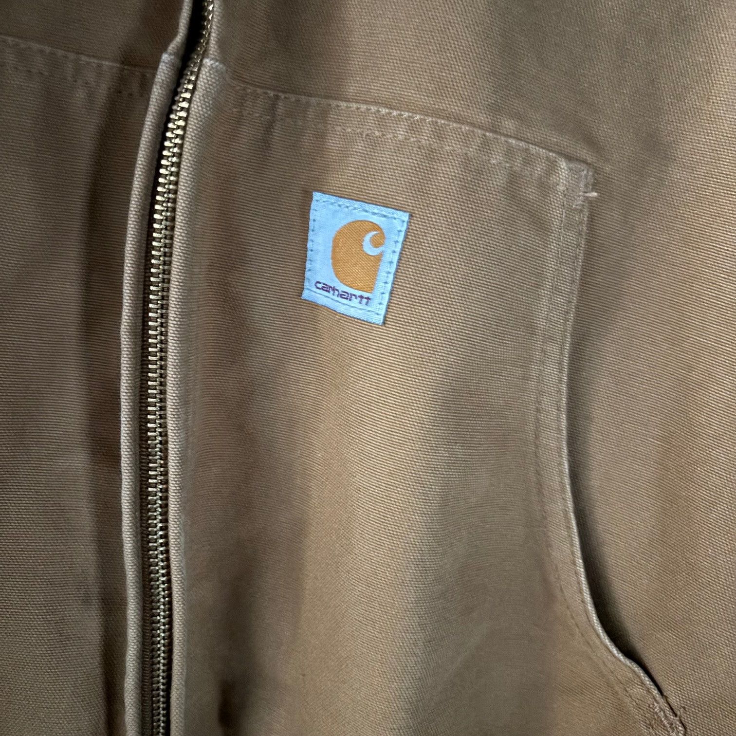 Carhartt CARHARTT - MADE IN USA - Duck Brown Active Jac - Size L Size US L / EU 52-54 / 3 - 3 Thumbnail