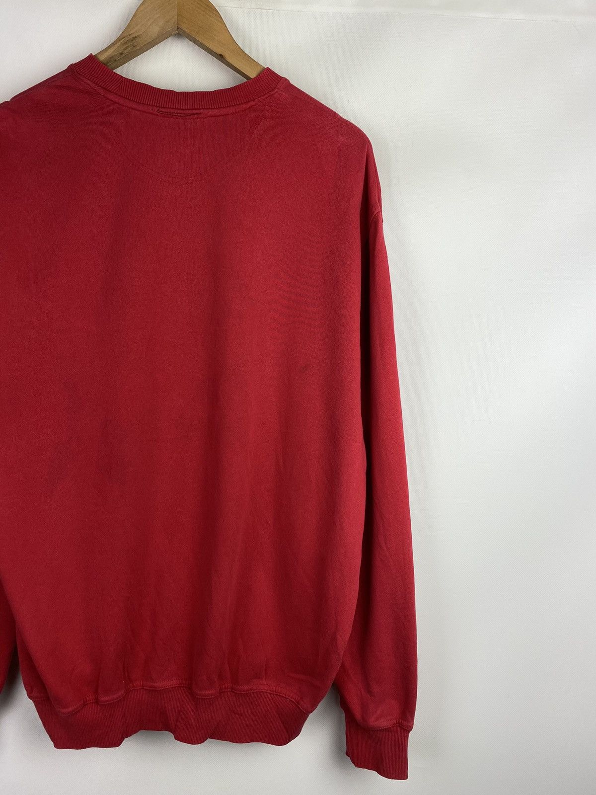 Nike VTG 90s Nike Center Logo men’s crewneck sweatshirt pullover Size US L / EU 52-54 / 3 - 15 Thumbnail
