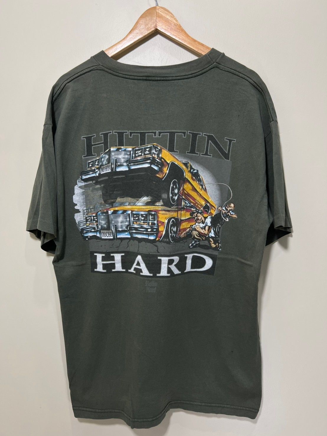 Vintage Vintage 95's Rolling Hard Hitting Hard Lowrider shirt bnz01 Size US XL / EU 56 / 4 - 5 Thumbnail