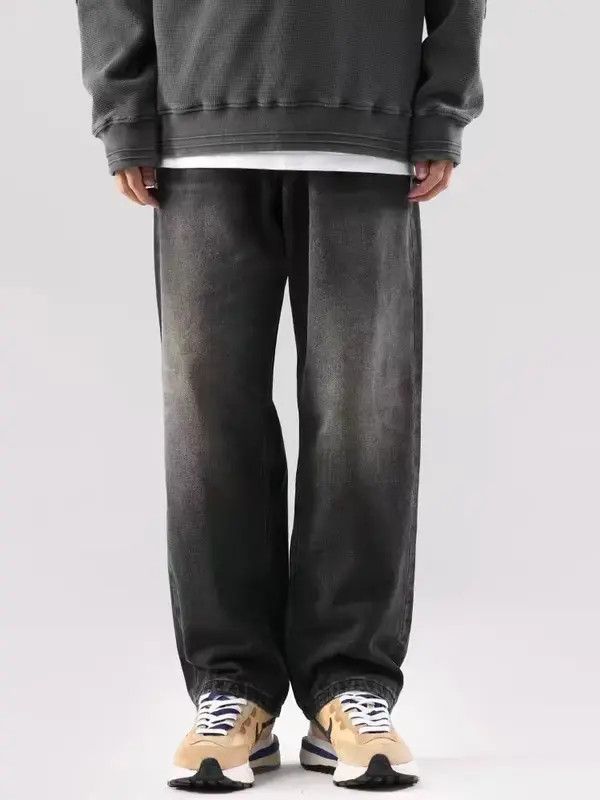 Japanese Brand Kimura x Hioki Vintage street washed and worn loose jeans Size US 32 / EU 48 - 7 Thumbnail
