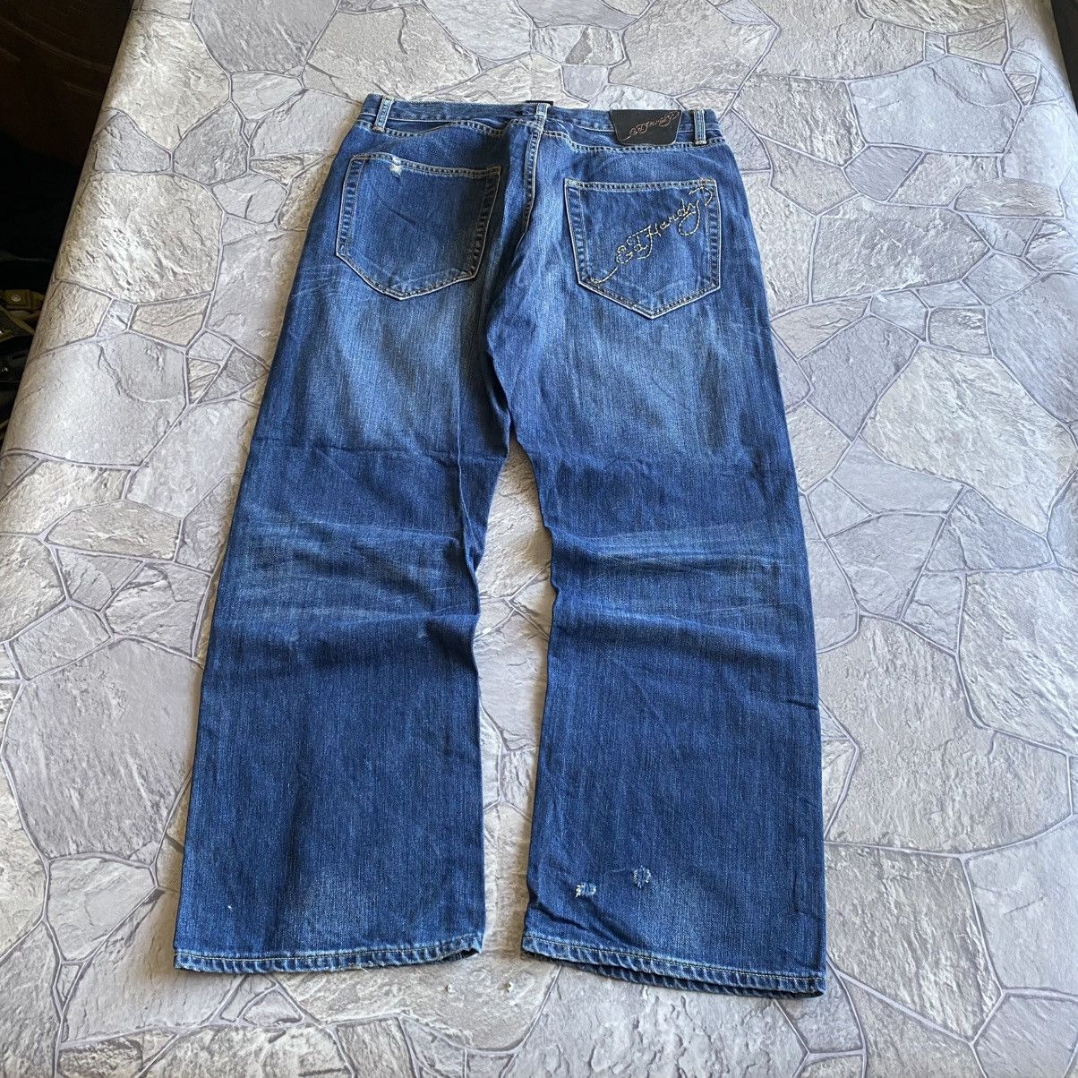 Ed Hardy Vintage Ed Hardy Jeans by Christian Audigier Pants Baggy Size US 36 / EU 52 - 1 Thumbnail