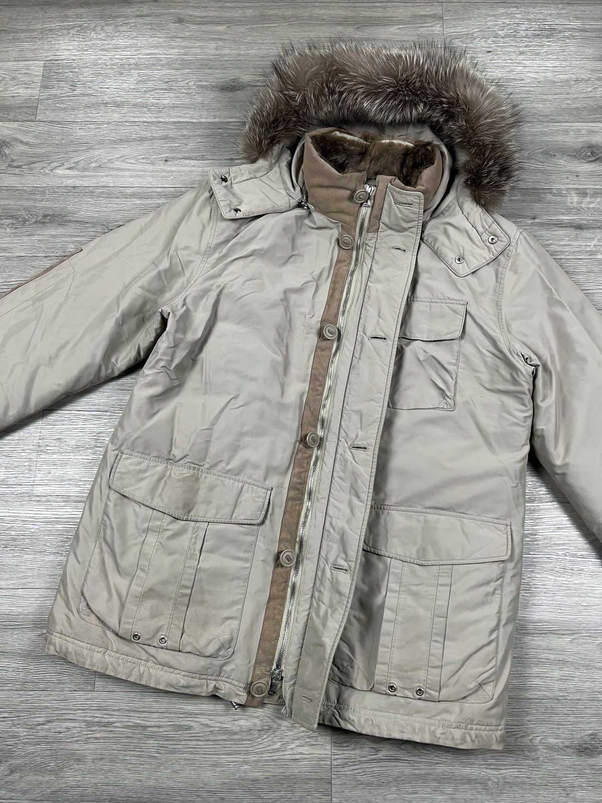 Bogner Bogner jacket down parka Natural fur men’s Size L Size US M / EU 48-50 / 2 - 10 Thumbnail