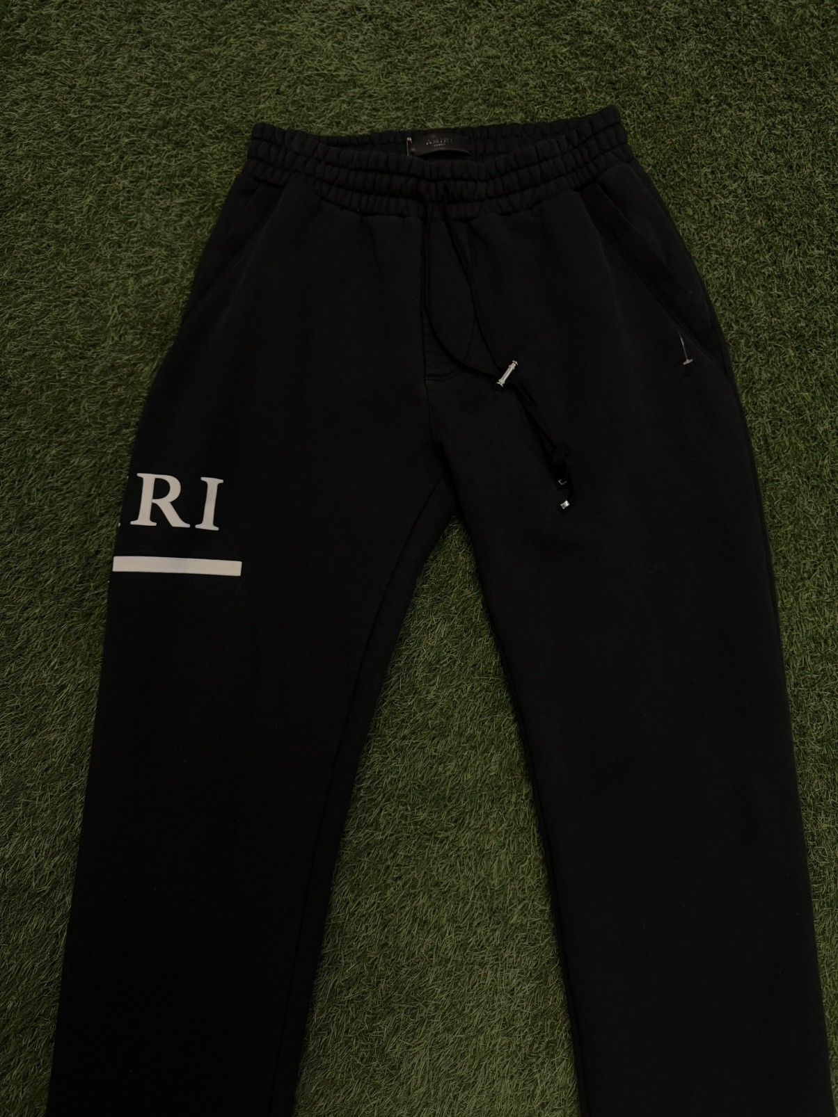 Amiri Amiri Sweatpants Black White Size Medium 🧼 Size US 31 - 2 Thumbnail