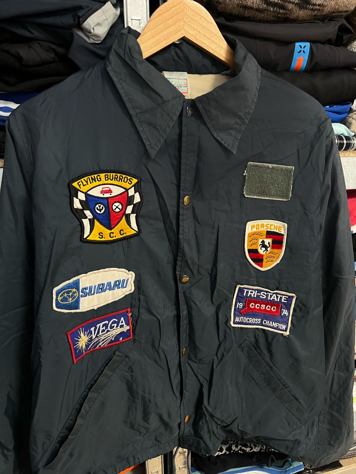Vintage Vintage 70s Racing & Air Force Jacket Patches Scout Porsche Size US S / EU 44-46 / 1 - 3 Thumbnail