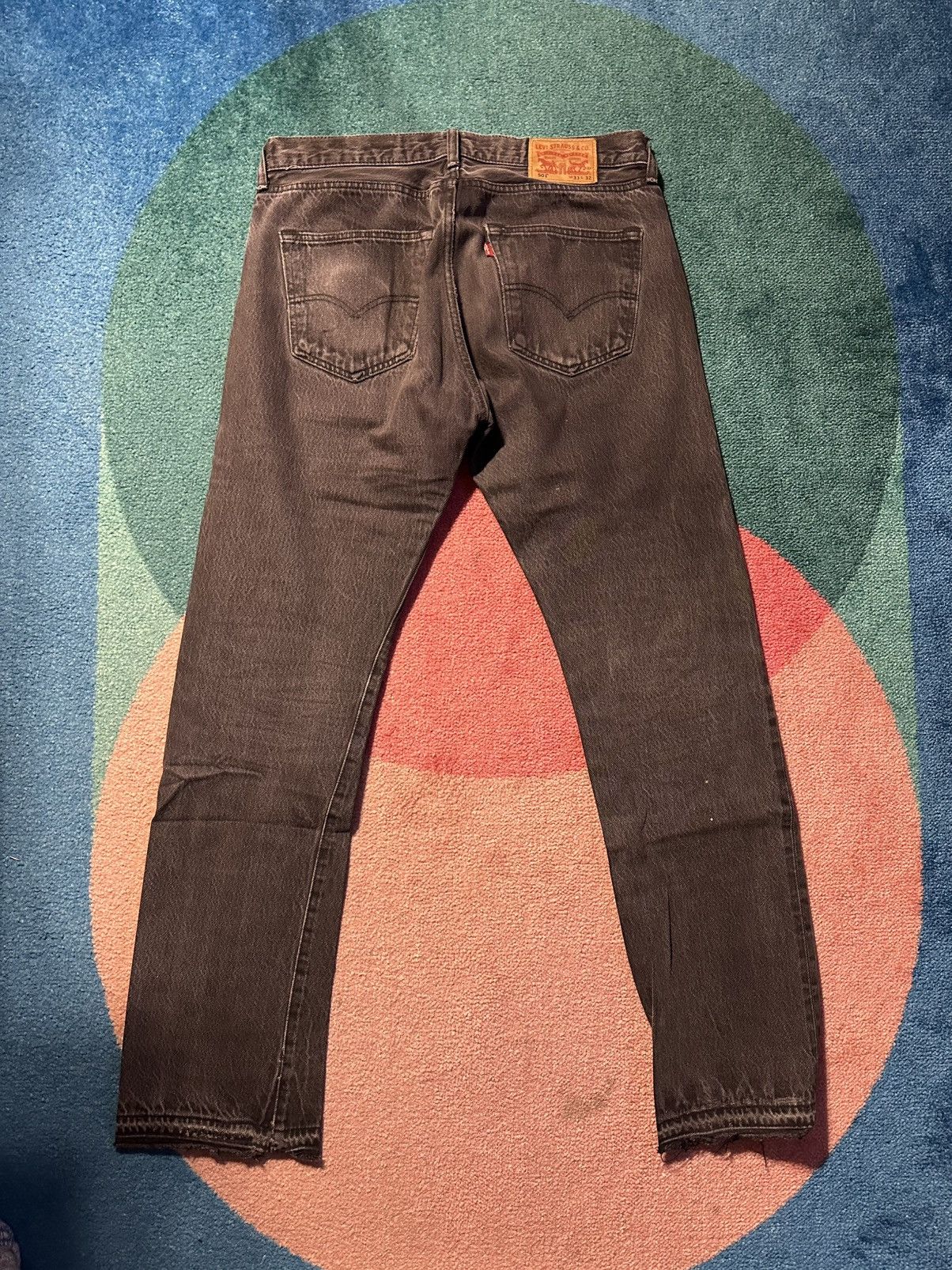 Levi's × Levi's Vintage Clothing Vintage Levi 501 Selvedge Jeans - Faded Black Size US 33 - 4 Thumbnail