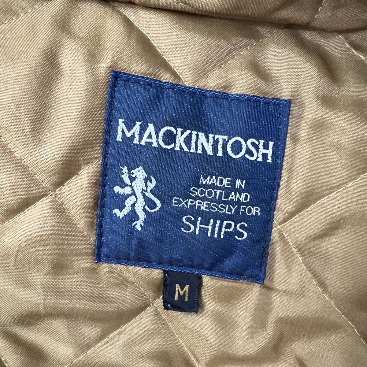 Mackintosh Scottish Designer MACKINTOSH SCOTLAND Made For Ships Quilted Size US M / EU 48-50 / 2 - 8 Thumbnail