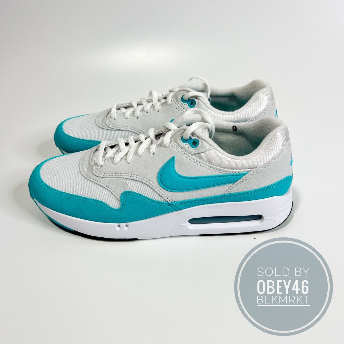 Nike Nike Air Max 1 '86 OG Golf Big Bubble White Dusty Cactus Size US 9 / EU 42 - 4 Thumbnail