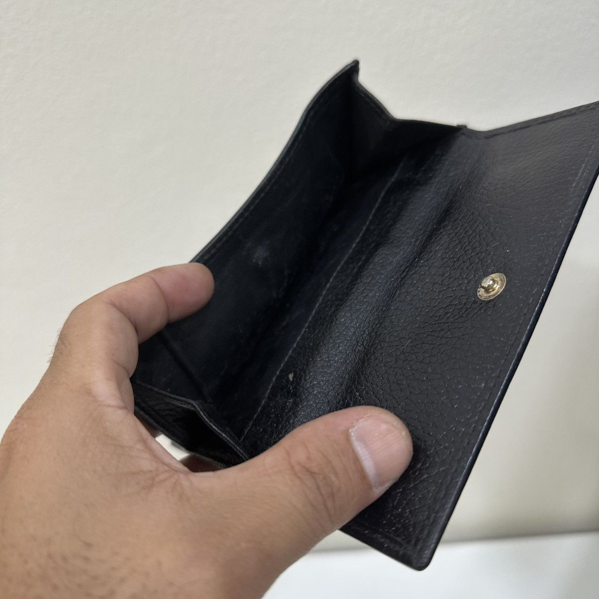 Gucci ‼️LASTDROP‼️ AUTHENTIC GUCCI LEATHER BIFOLD WALLET Size ONE SIZE - 4 Thumbnail