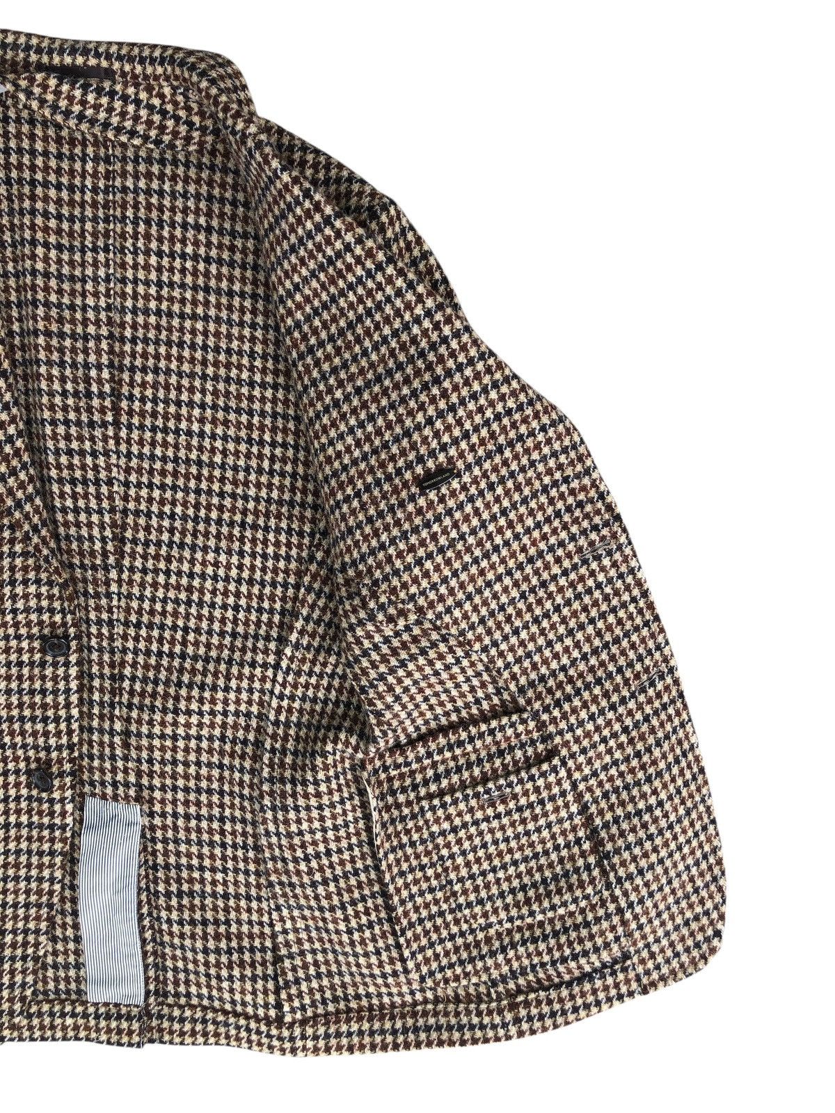 Harris Tweed Harris Tweed Wool Blazer Coat Jacket Size 46S - 9 Thumbnail
