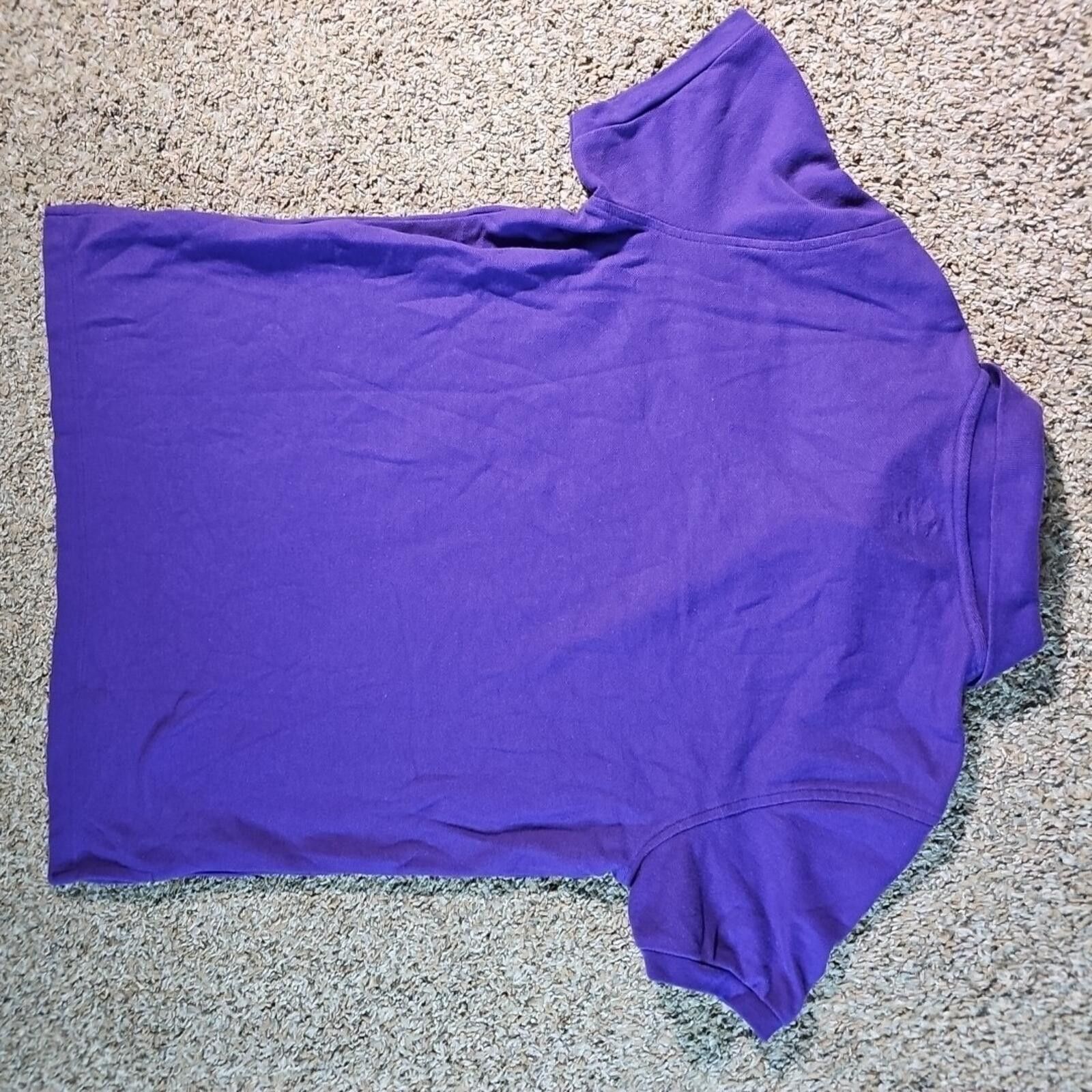 Lee Lee Uniforms M Purple Polo Size US M / EU 48-50 / 2 - 5 Thumbnail