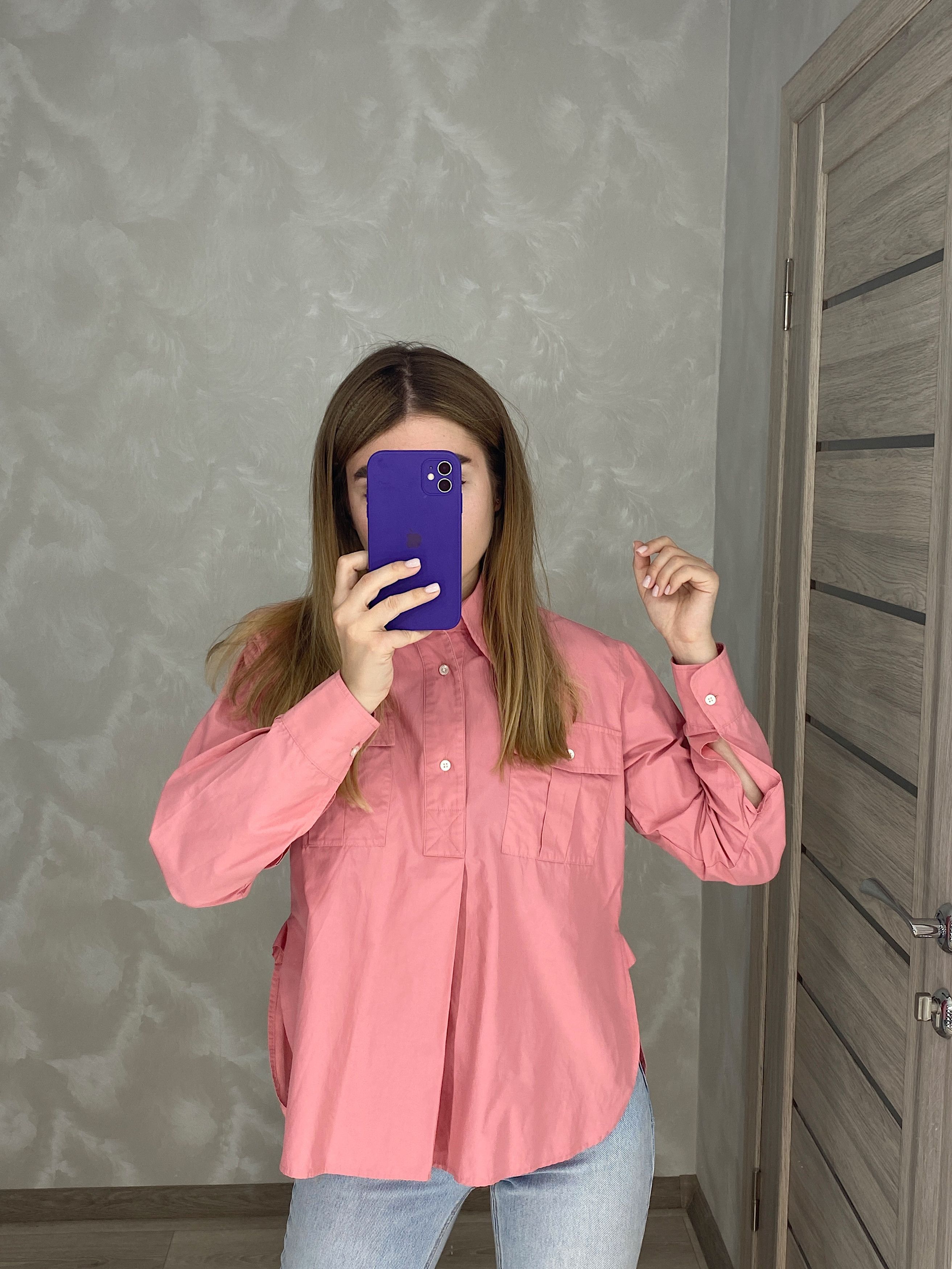 Designer × Plan C Plan C Shirt Women Pink Cargo Designer Size M / US 6-8 / IT 42-44 - 13 Thumbnail