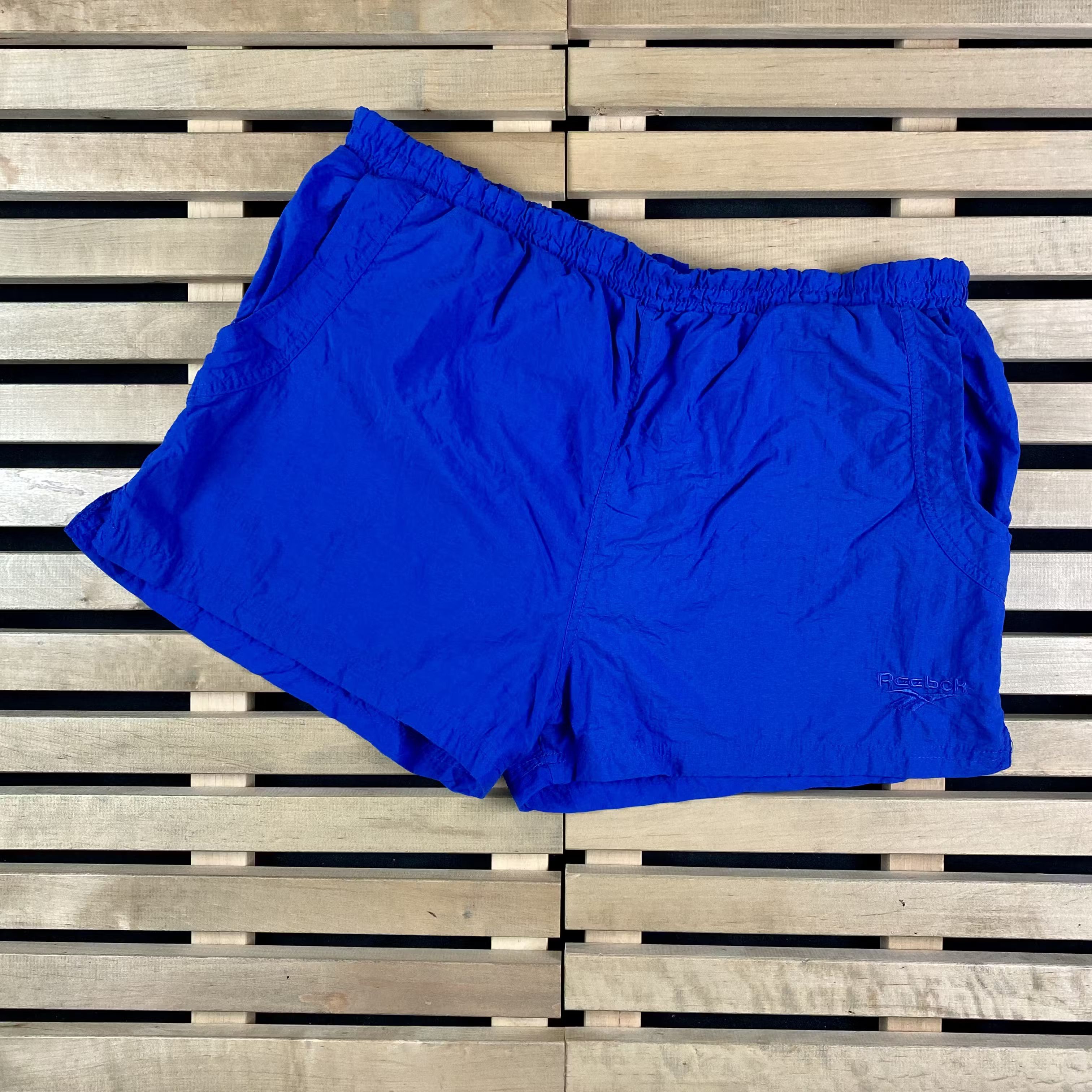 Reebok × Vintage Mens Shorts Reebok Vintage Nylon Size L Size US 34 / EU 50 - 1 Thumbnail
