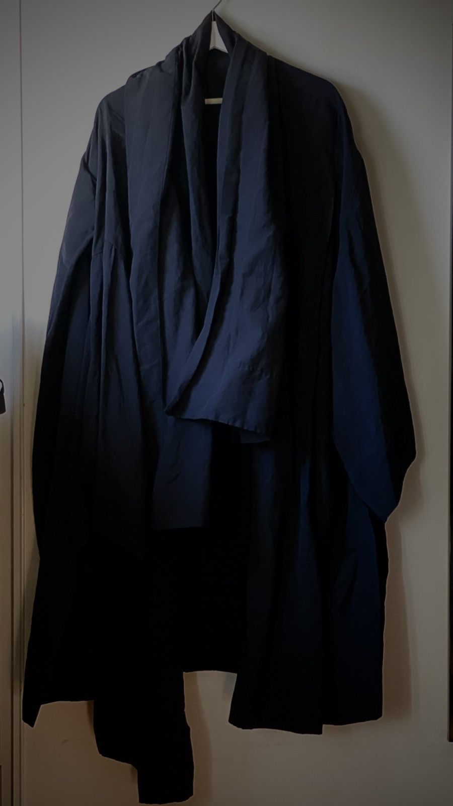 Julius × NILOS Nilos x Julius Dark Japanese Samurai Kimono Raincoat ...