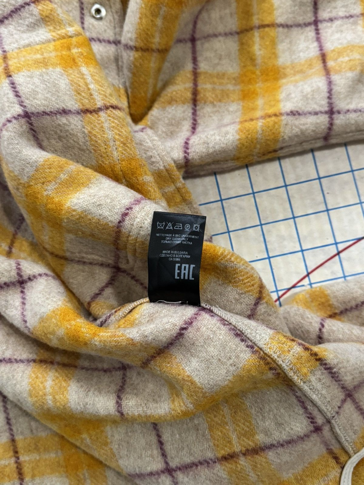 Isabel Marant Etoile NWT Isabel Etoile Marant Yellow Faxonli Wool Shacket Size 36 Size M / US 6-8 / IT 42-44 - 12 Thumbnail