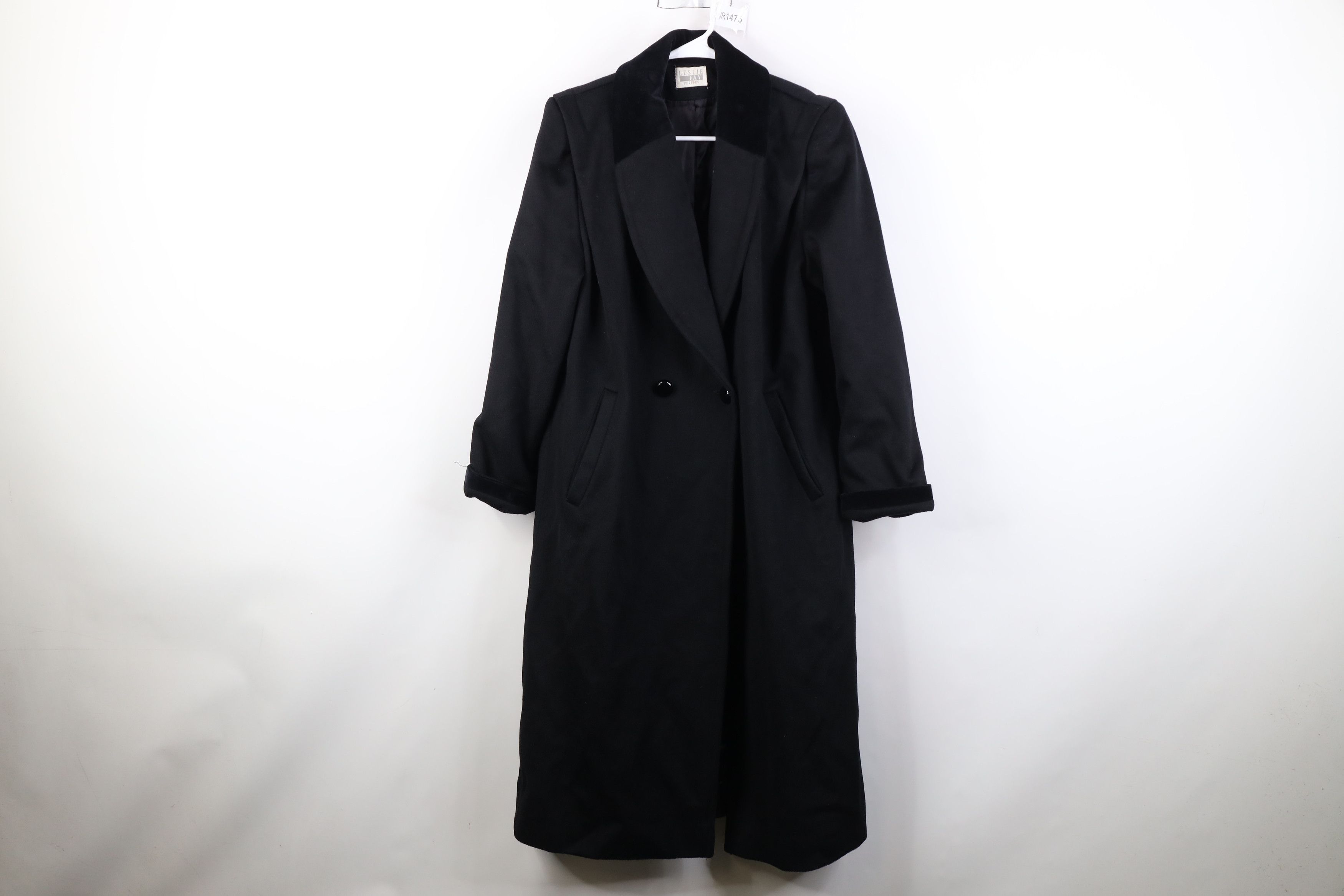 Vintage Vintage 90s Streetwear Trim Heavy Wool Overcoat Jacket USA Size XL / US 12-14 / IT 48-50 - 1 Thumbnail