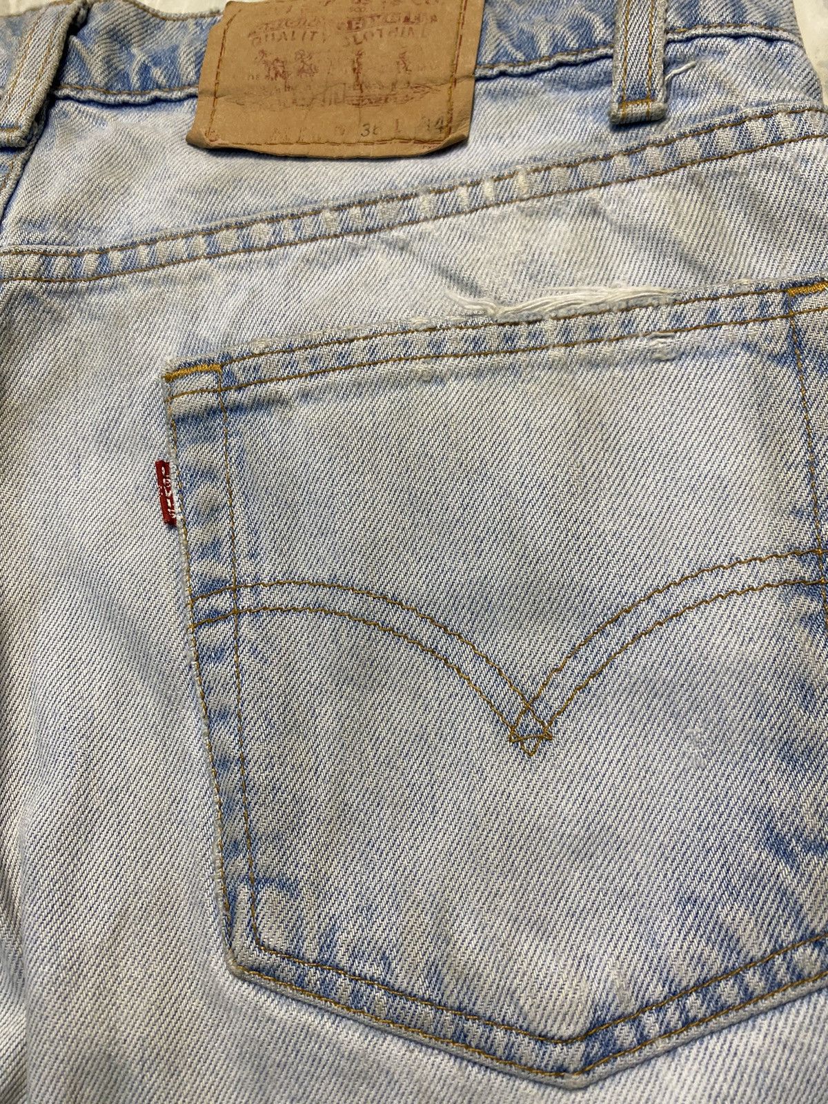 Levi's VINTAGE LEVIS 505 REGULAR FIT Size US 34 / EU 50 - 20 Thumbnail