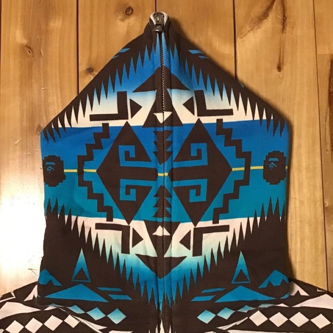Bape 🔥Aoyama limited🔥 BAPE Native Full Zip Hoodie APE NIGO Size US M / EU 48-50 / 2 - 3 Thumbnail