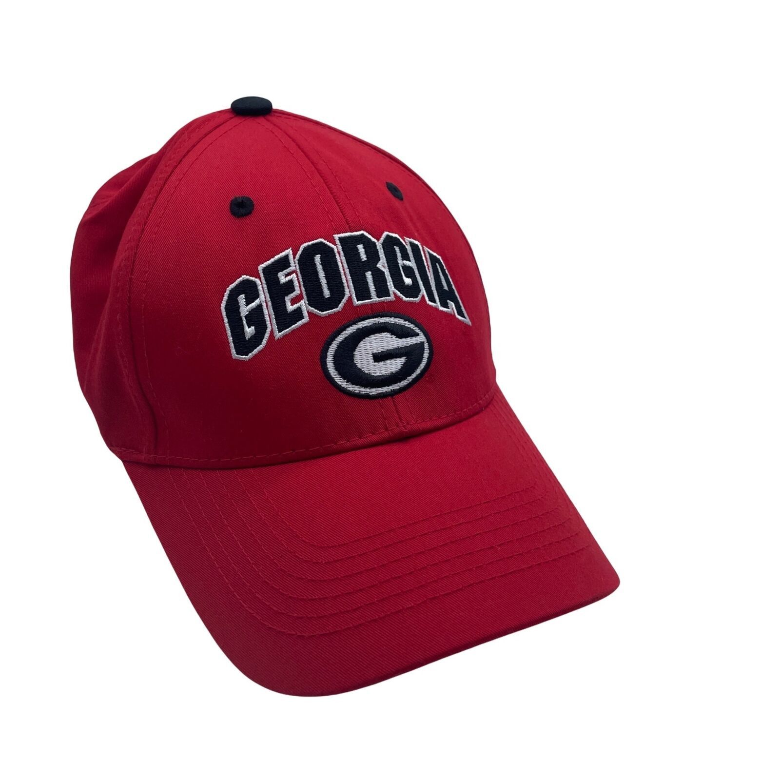 Other Georgia Bulldogs Hat Red Adjustable Captivating Heargear Size ONE SIZE - 4 Thumbnail