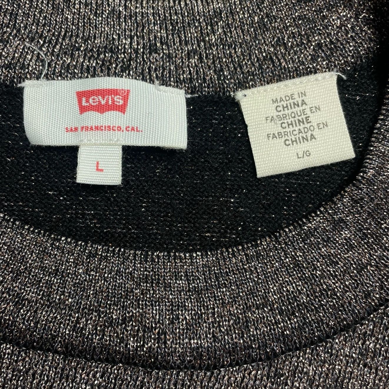 Levi's NWOT Levi's Metallic Sweater Size L / US 10 / IT 46 - 10 Thumbnail