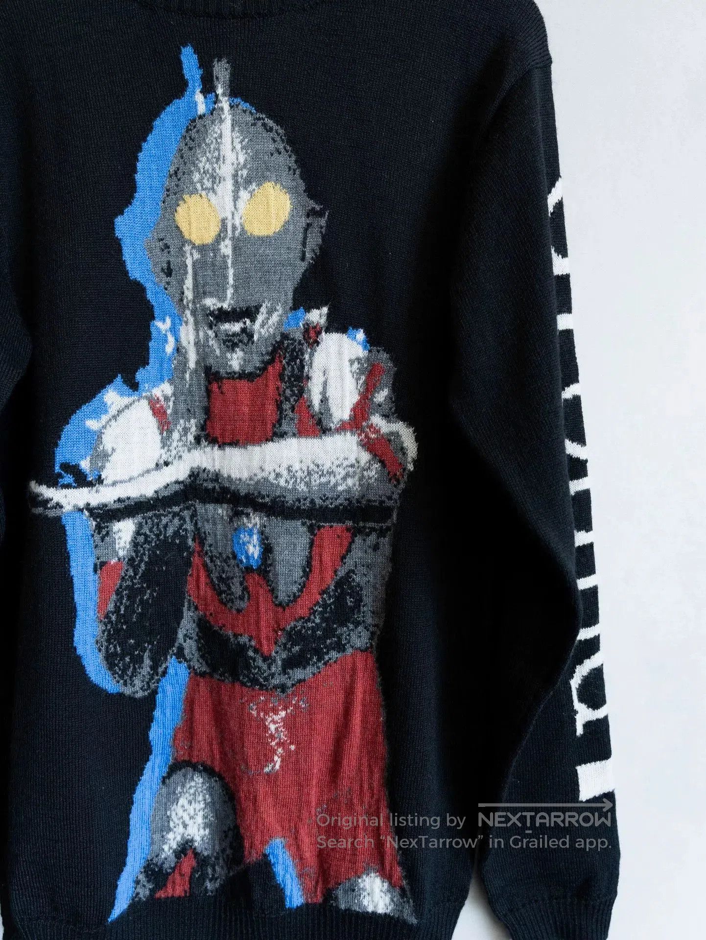 Yohji Yamamoto yohji yamamoto ultraman knit long sleeve shirt. Size US M / EU 48-50 / 2 - 4 Thumbnail