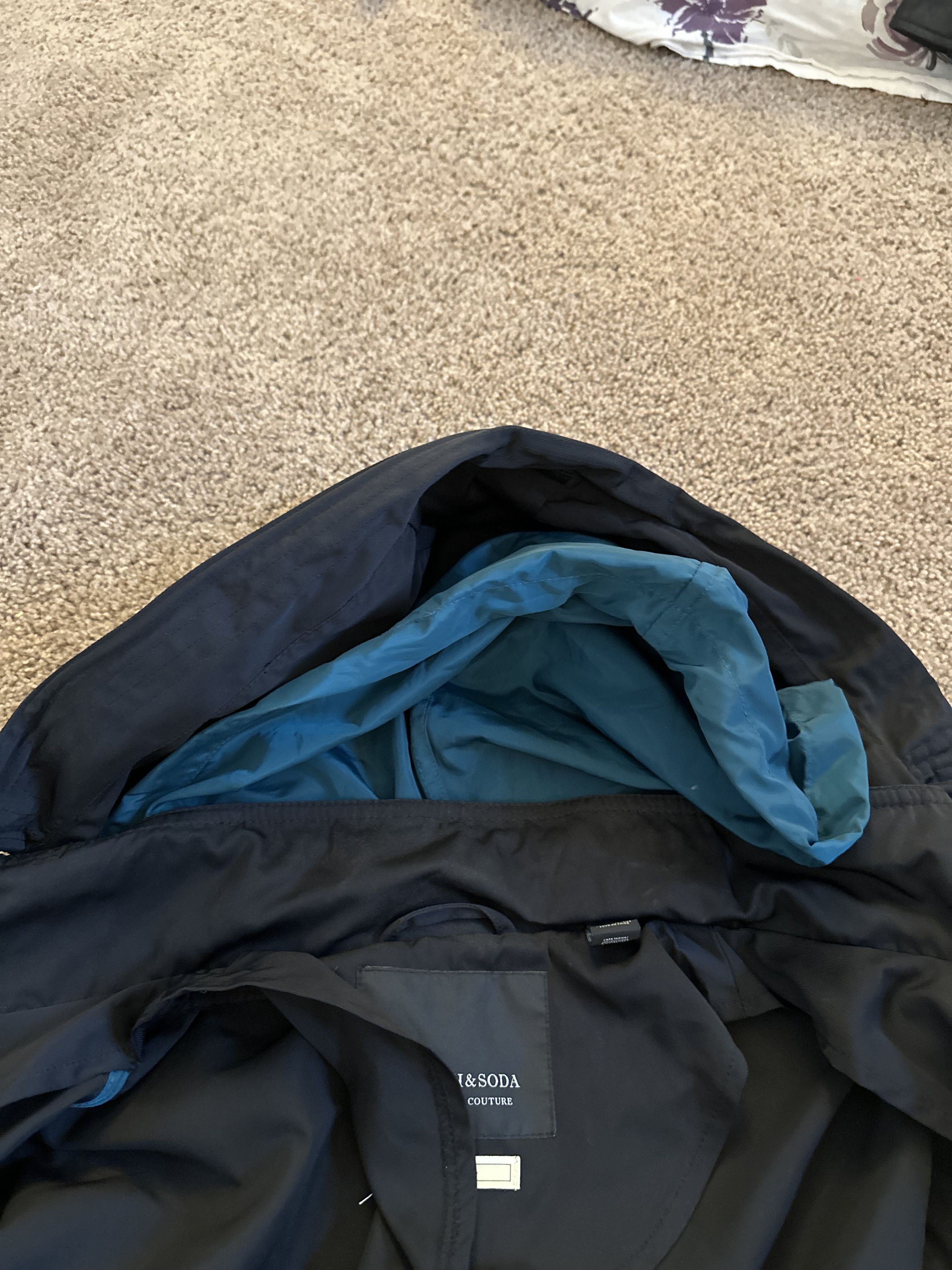 Scotch & Soda Scotch & Soda Black Technical Hooded Parka Size US S / EU 44-46 / 1 - 8 Thumbnail