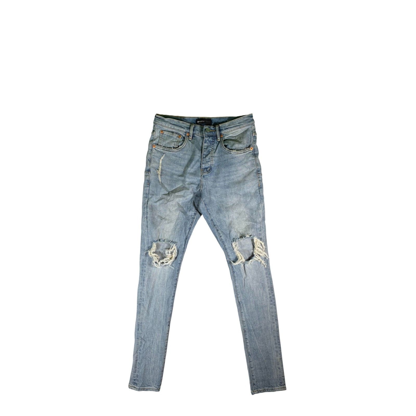 Purple Brand Purple Brand Light Wash Jeans Size US 29 - 1 Thumbnail