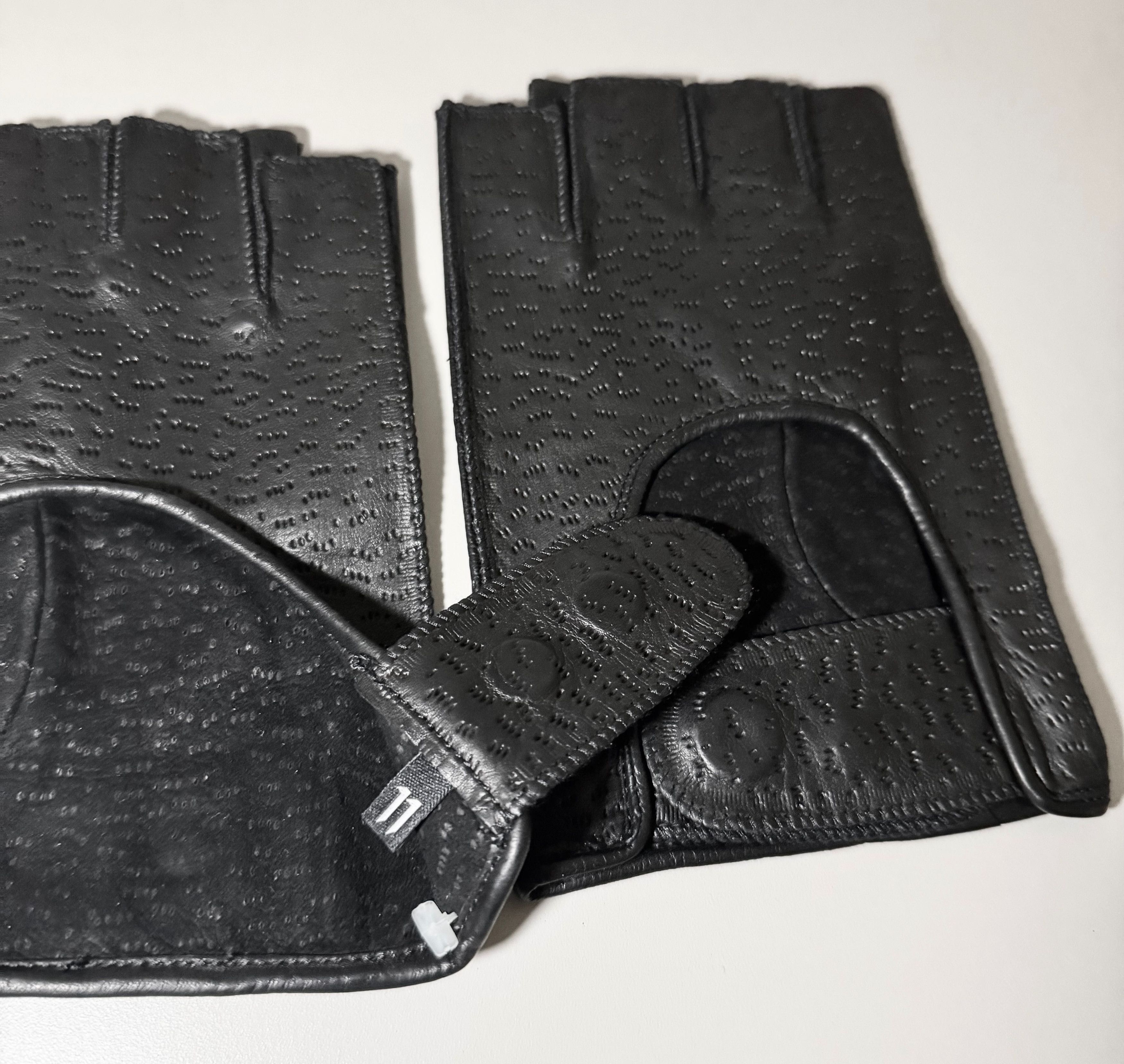 Boris Bidjan Saberi AW16 / WORLDARMY Goat Skin Perforated Gloves Size ONE SIZE - 5 Thumbnail