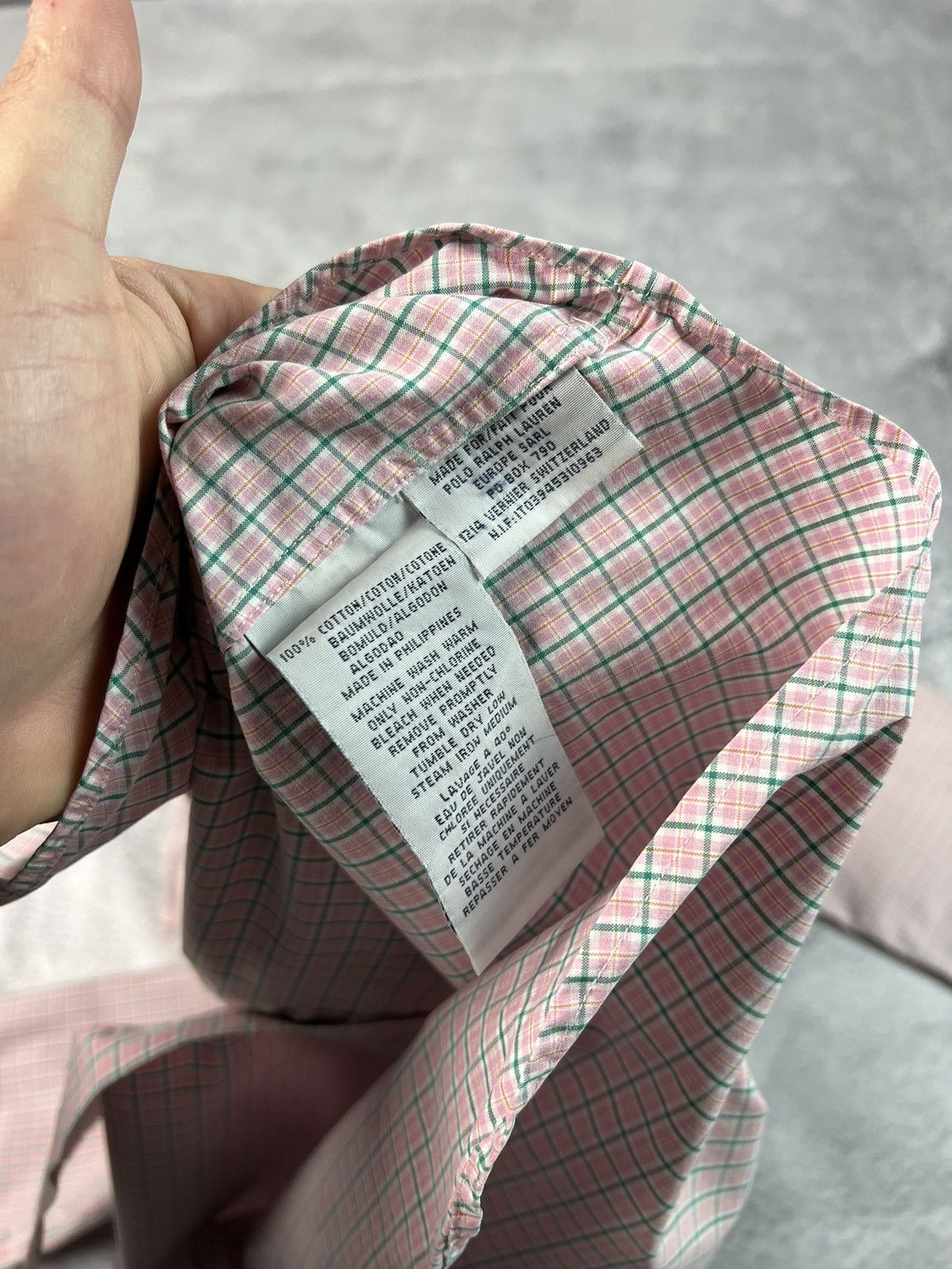 Polo Ralph Lauren × Vintage Vintage Polo by Ralph Lauren long sleeve shirt Size US S / EU 44-46 / 1 - 9 Thumbnail