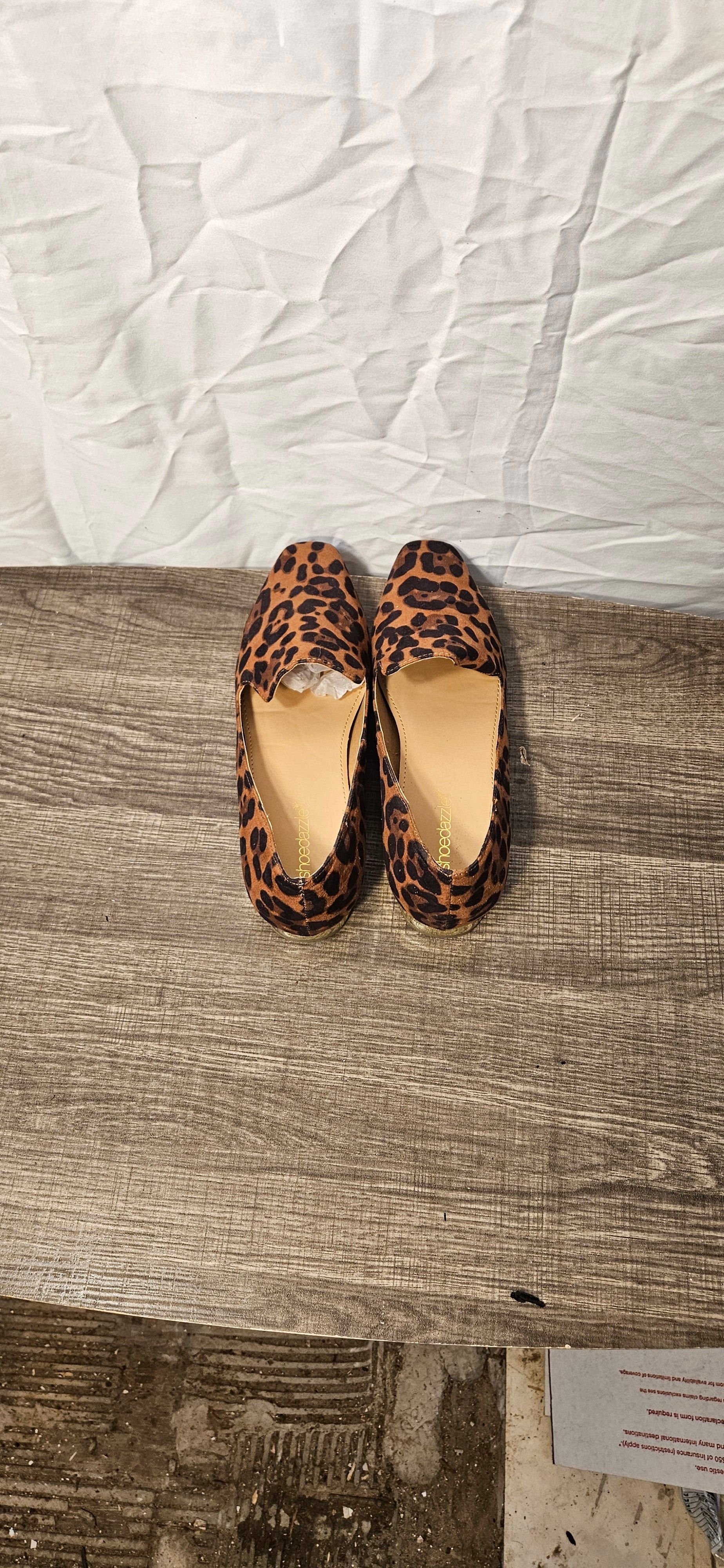 Other Shoedazzle Leopard Print Shoes -_ ITEM #3294 Size US 7.5 / IT 37.5 - 4 Thumbnail