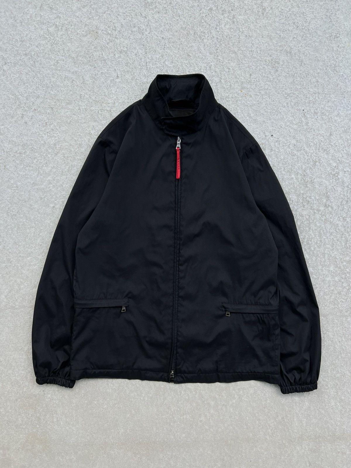 Prada × Vintage 00s Vintage Prada Jacket Packable Transformer 