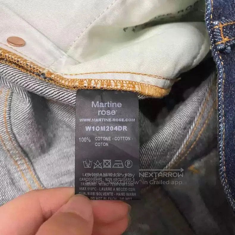 Martine Rose Martine rose embroidered logo jeans. Size US 32 / EU 48 - 7 Thumbnail