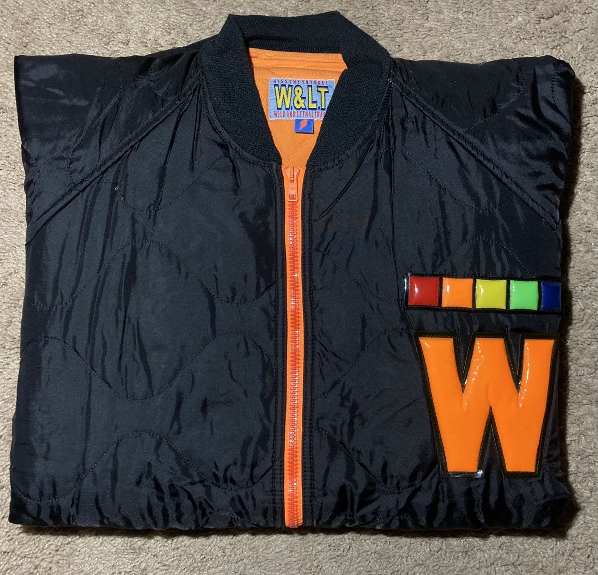 W&LT AW95 W&LT W-Up! Zip Up Military Jacket 90s Colors Bomber WVB Size US L / EU 52-54 / 3 - 1 Thumbnail