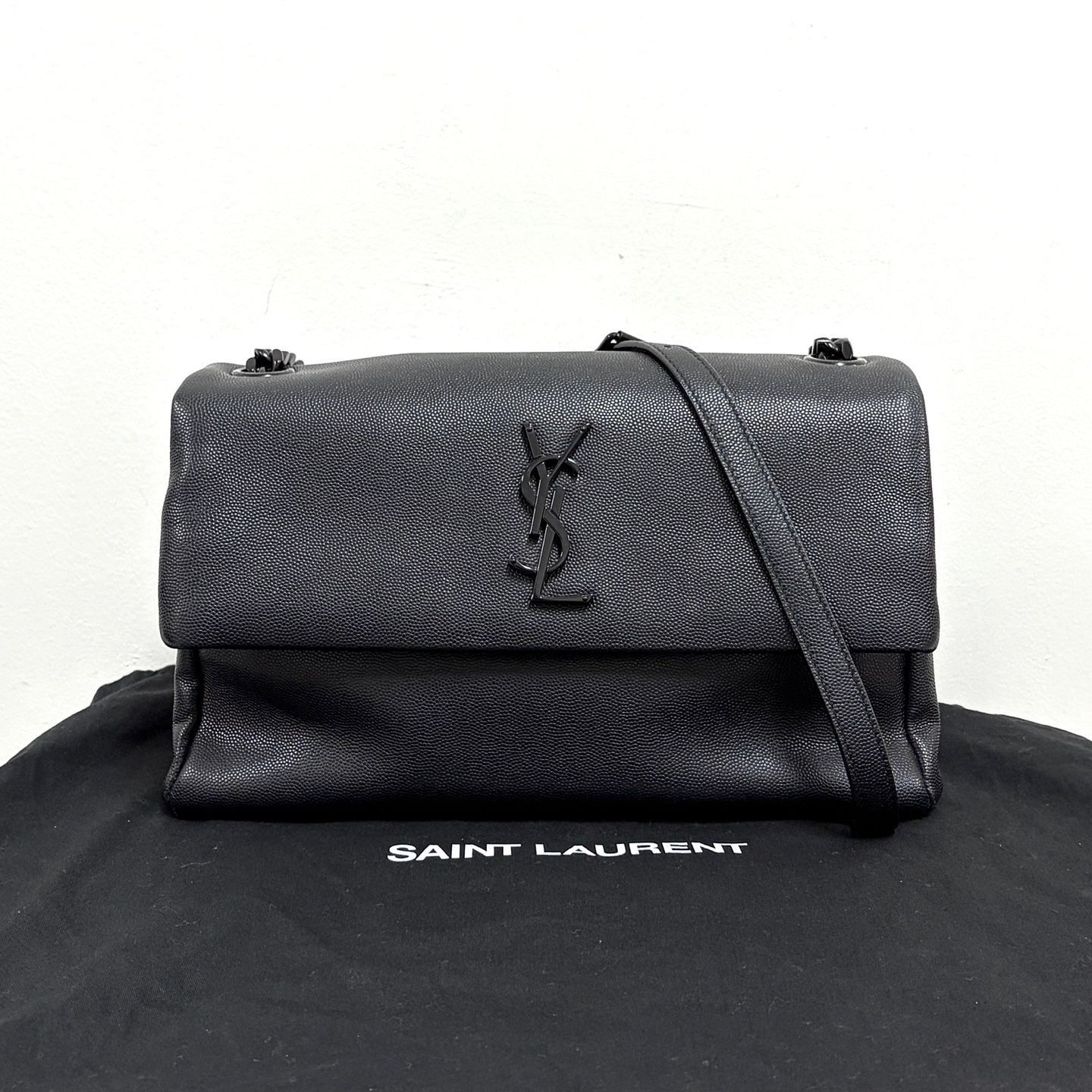Yves Saint Laurent West Hollywood Chain Shoulder Bag Black Size ONE SIZE - 1 Thumbnail