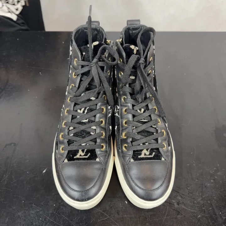 Louis Vuitton Louis Vuitton Stellar High-Top Sneakers for Women -2508 Size US 6 / IT 36 - 2 Thumbnail