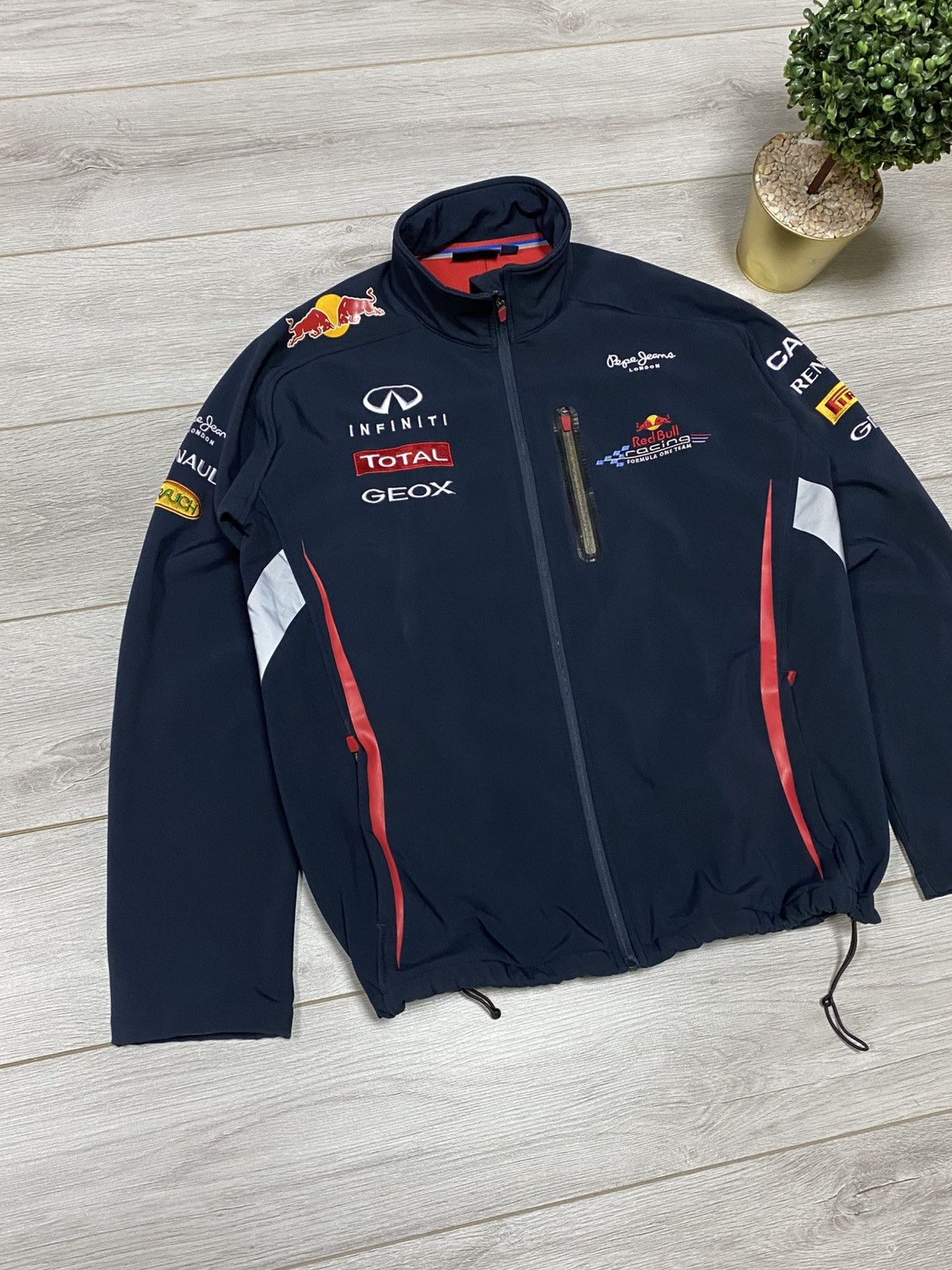 Red Bull Red Bull racing pepe jeans formula one zip jacket Size US XL / EU 56 / 4 - 3 Thumbnail