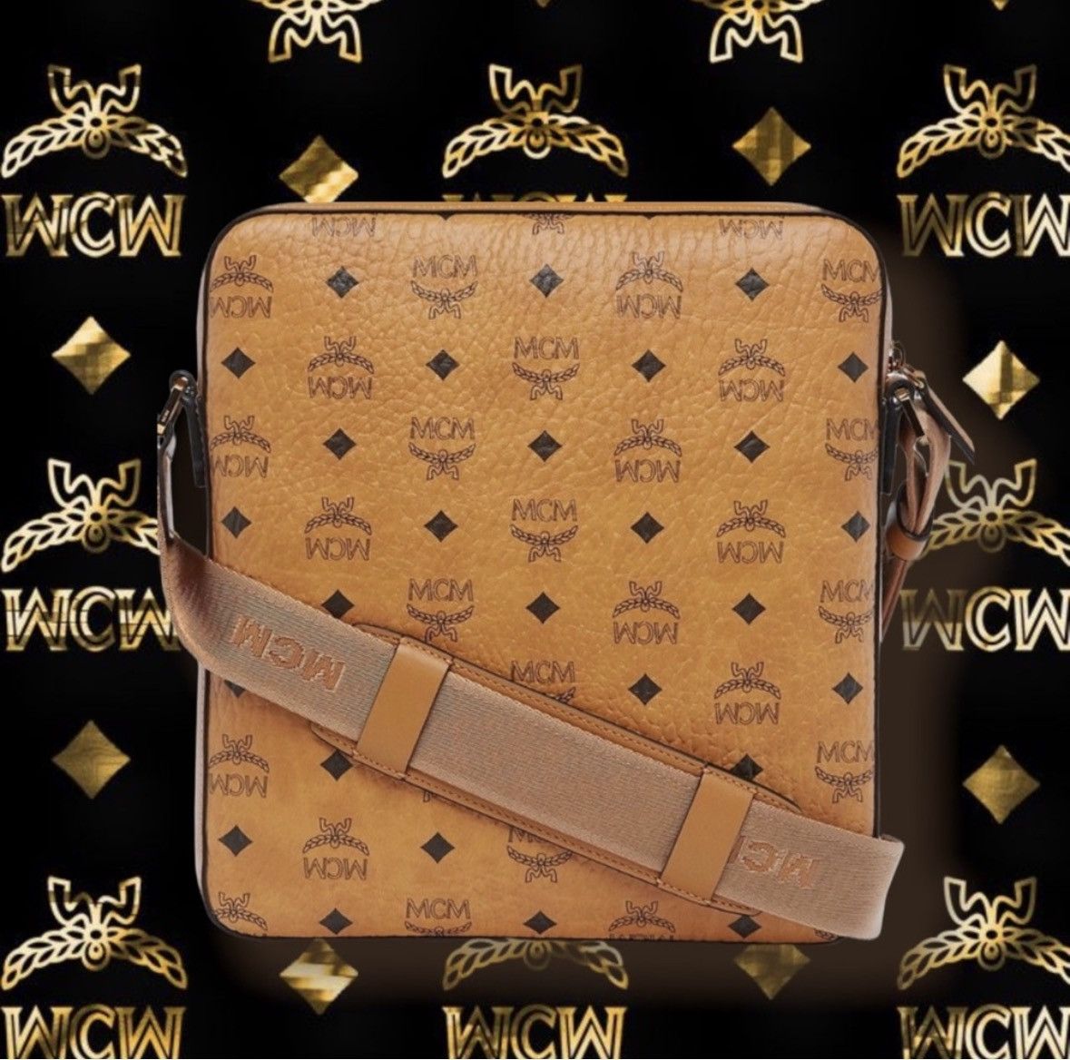 MCM McM Ottomar Messenger Bag 💼 and coin pouch 👛 Size ONE SIZE - 3 Thumbnail