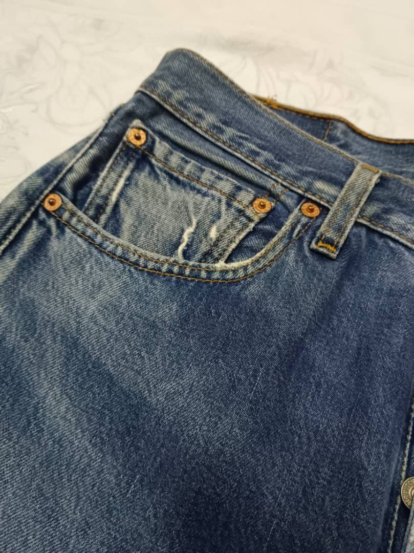 Levi's Vintage Clothing × Vintage VTG 90s Levi's 501 bottom 553 Size US 32 / EU 48 - 4 Thumbnail