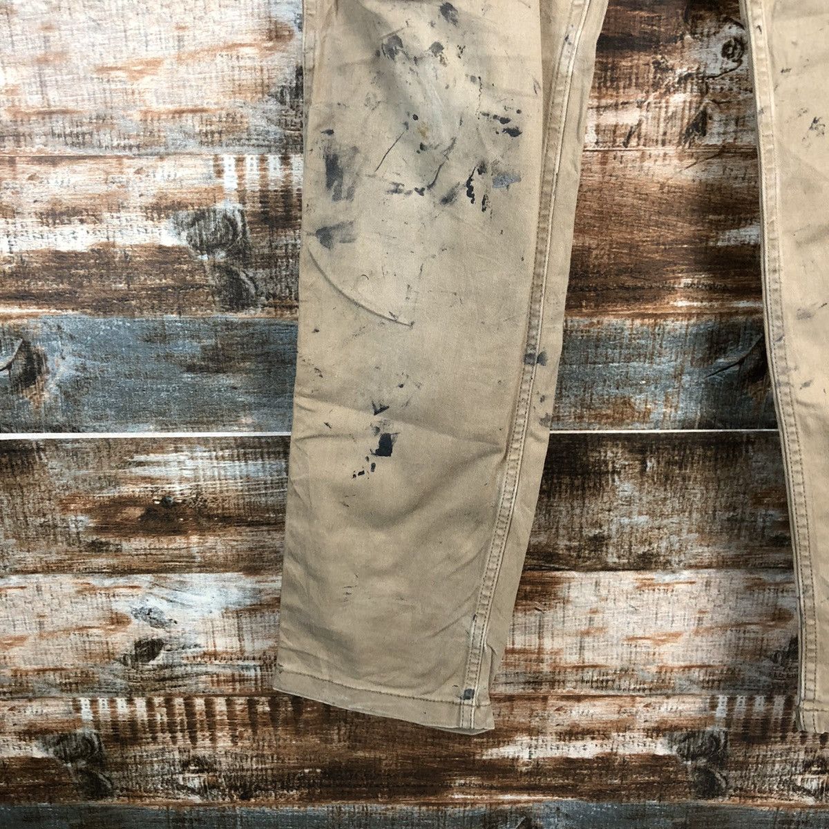 Japanese Brand DLL Gladiotor Brown Cargo Multpocket Pants #C111 Size US 33 - 11 Thumbnail