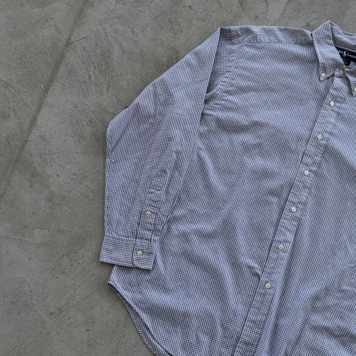 Polo Ralph Lauren × Vintage Vintage 90s Polo Ralph Lauren Button Ups Shirt Blake Size L Size US L / EU 52-54 / 3 - 3 Thumbnail
