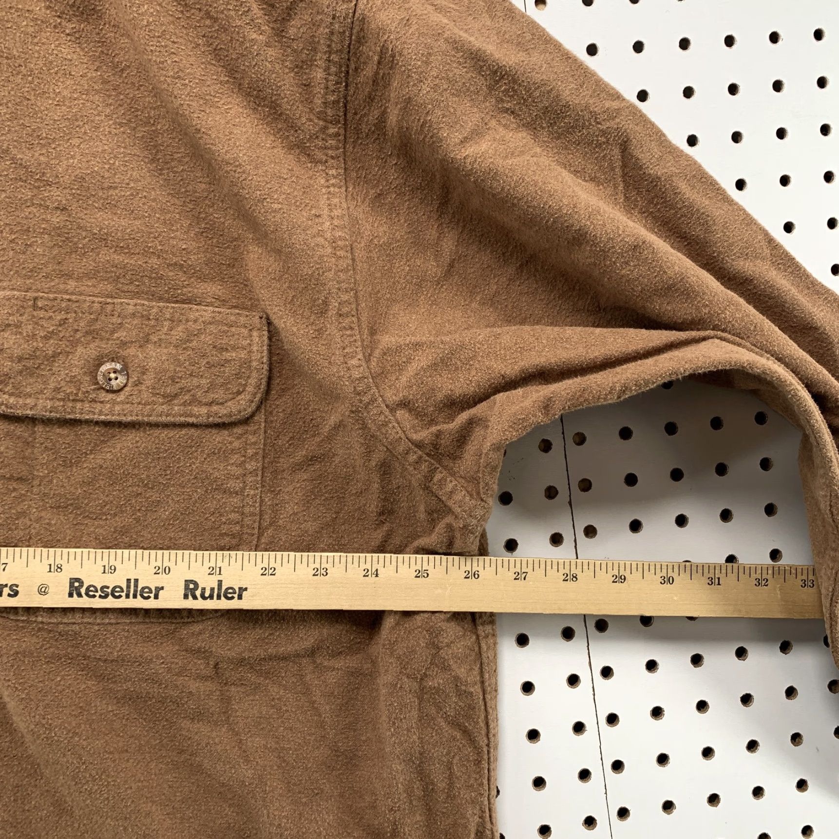 Vintage FIELD & STREAM Chamois Button Shirt Men 2XL Brown Long Sleeve Outdoor Shirt Adult Regular Brown 2XL Men Size US XXL / EU 58 / 5 - 4 Thumbnail