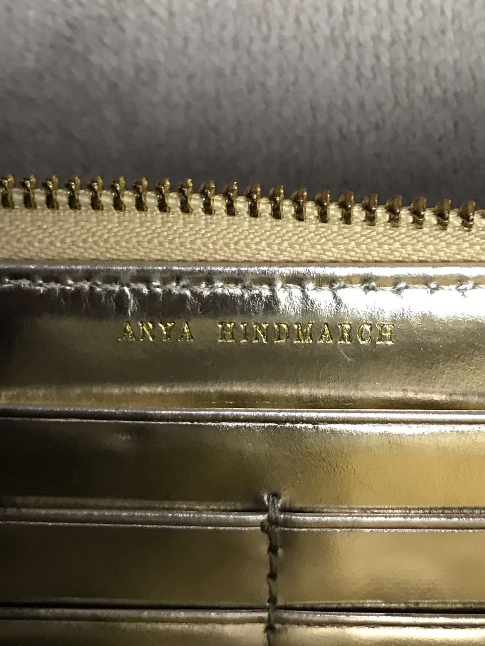 Anya Hindmarch × Japanese Brand Anya Hindmarch Long Wallet Round Zipper Size ONE SIZE - 10 Thumbnail
