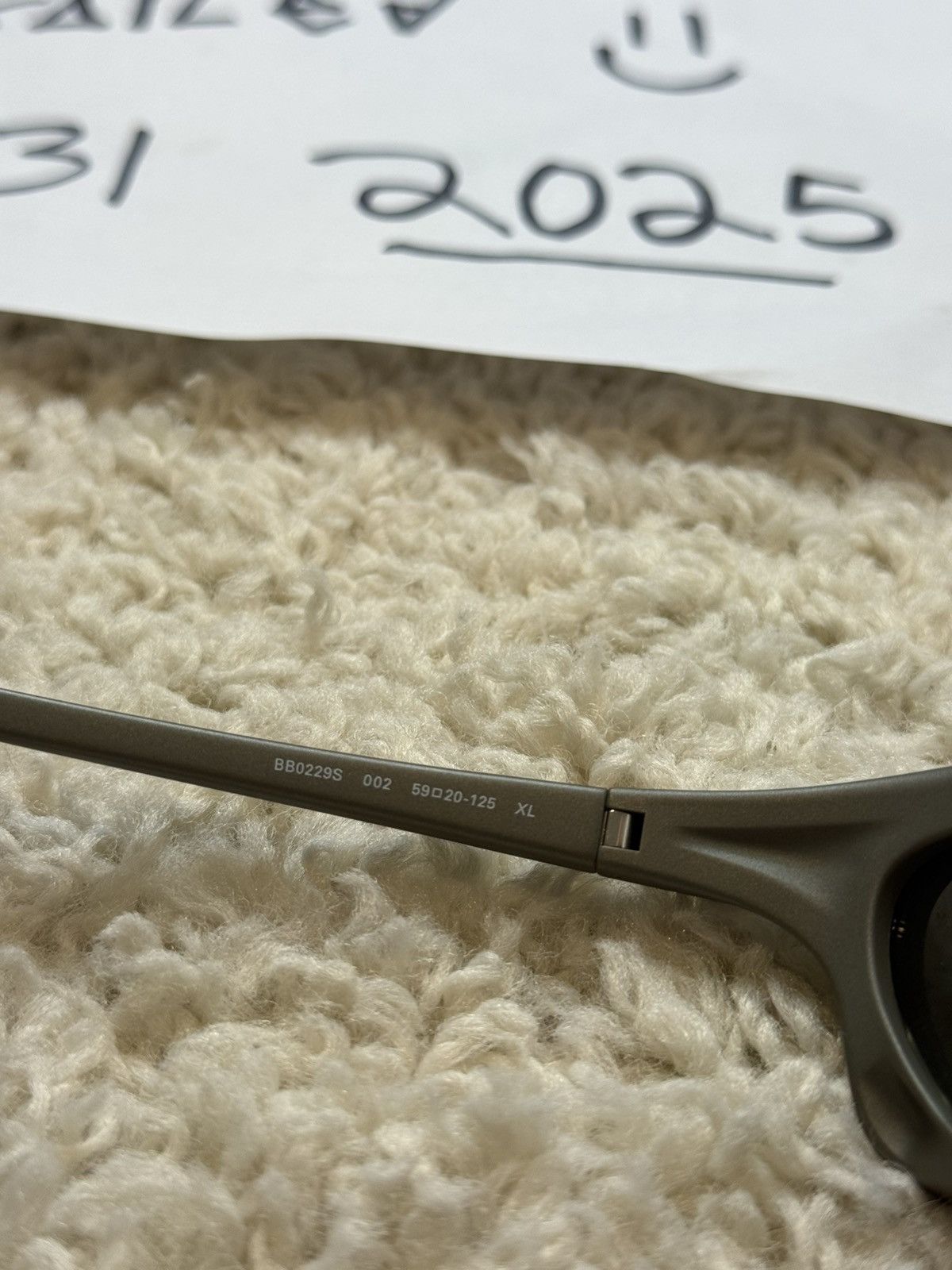 Balenciaga Reflective Bat Glasses