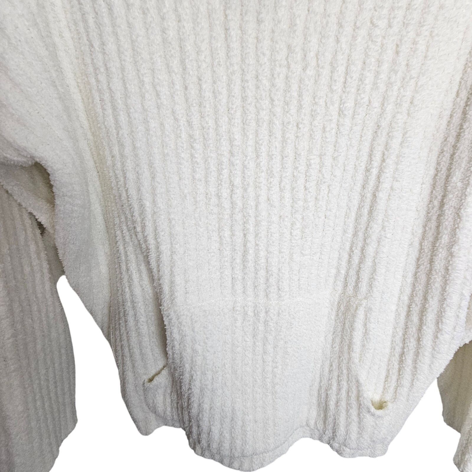Soft Surroundings Softies Sweater S/M Marshmallow Slouch Comfy Turtleneck Size M / US 6-8 / IT 42-44 - 3 Thumbnail