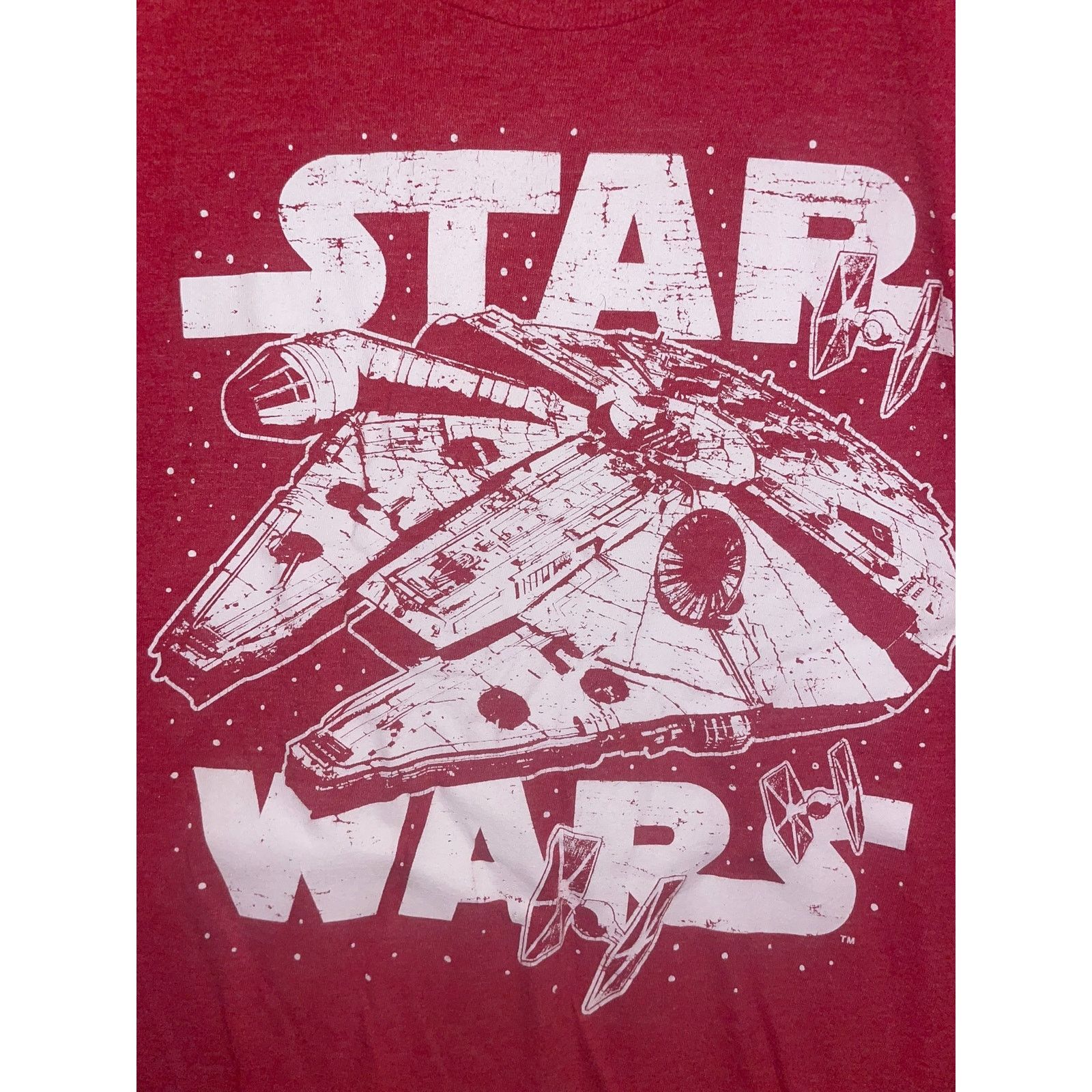 Star Wars Star Wars Red Shirt Movie Promo Graphic Shirt Tee 2XL XXL Size US XXL / EU 58 / 5 - 2 Thumbnail
