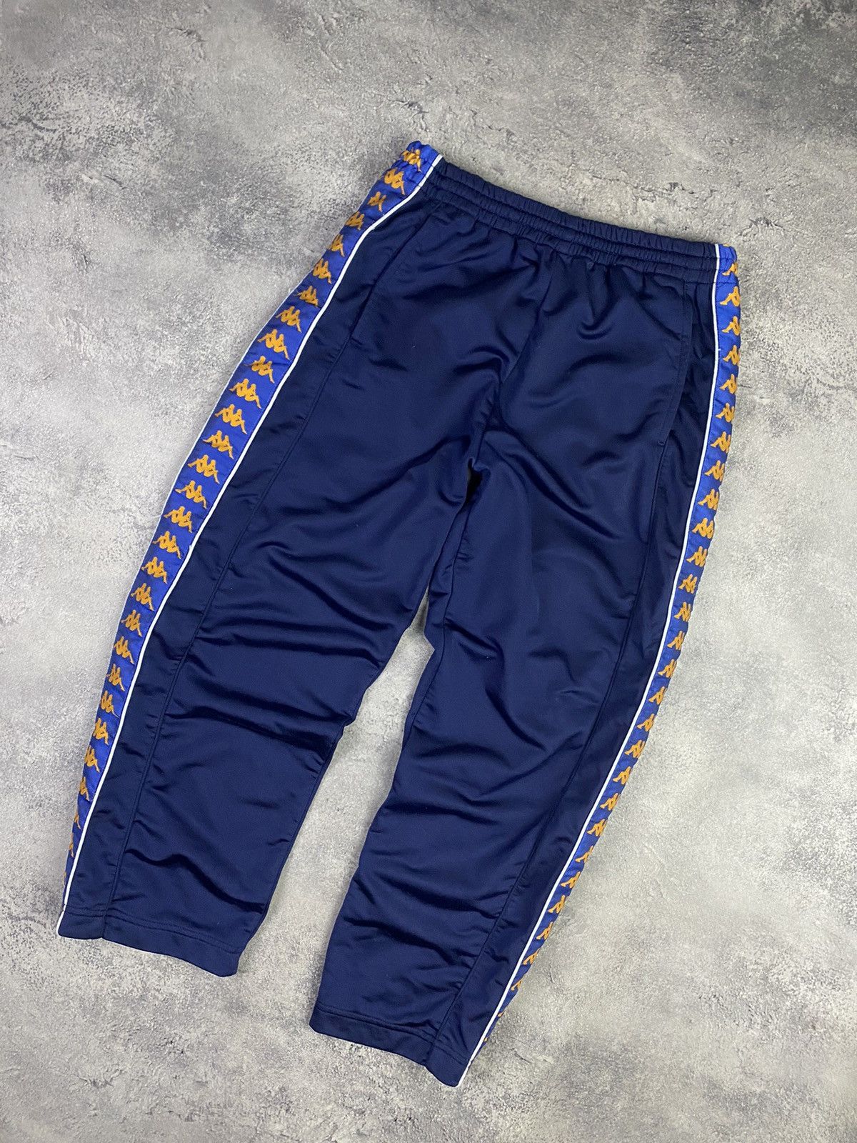 Kappa Vintage Kappa Lampas Track Pants Sweatpants Y2K Drill baggy Size US 31 - 2 Thumbnail